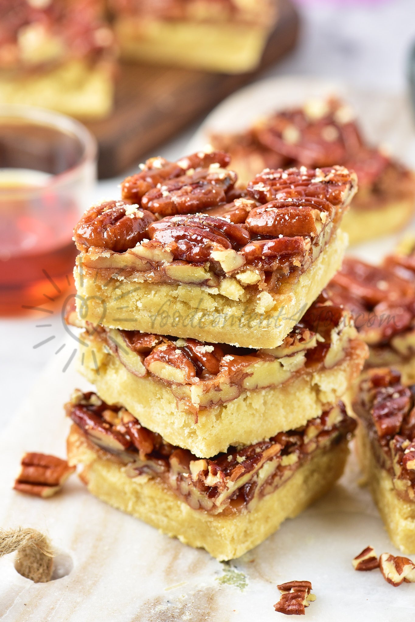 Pecan Pie Bars - Set 5 of 5