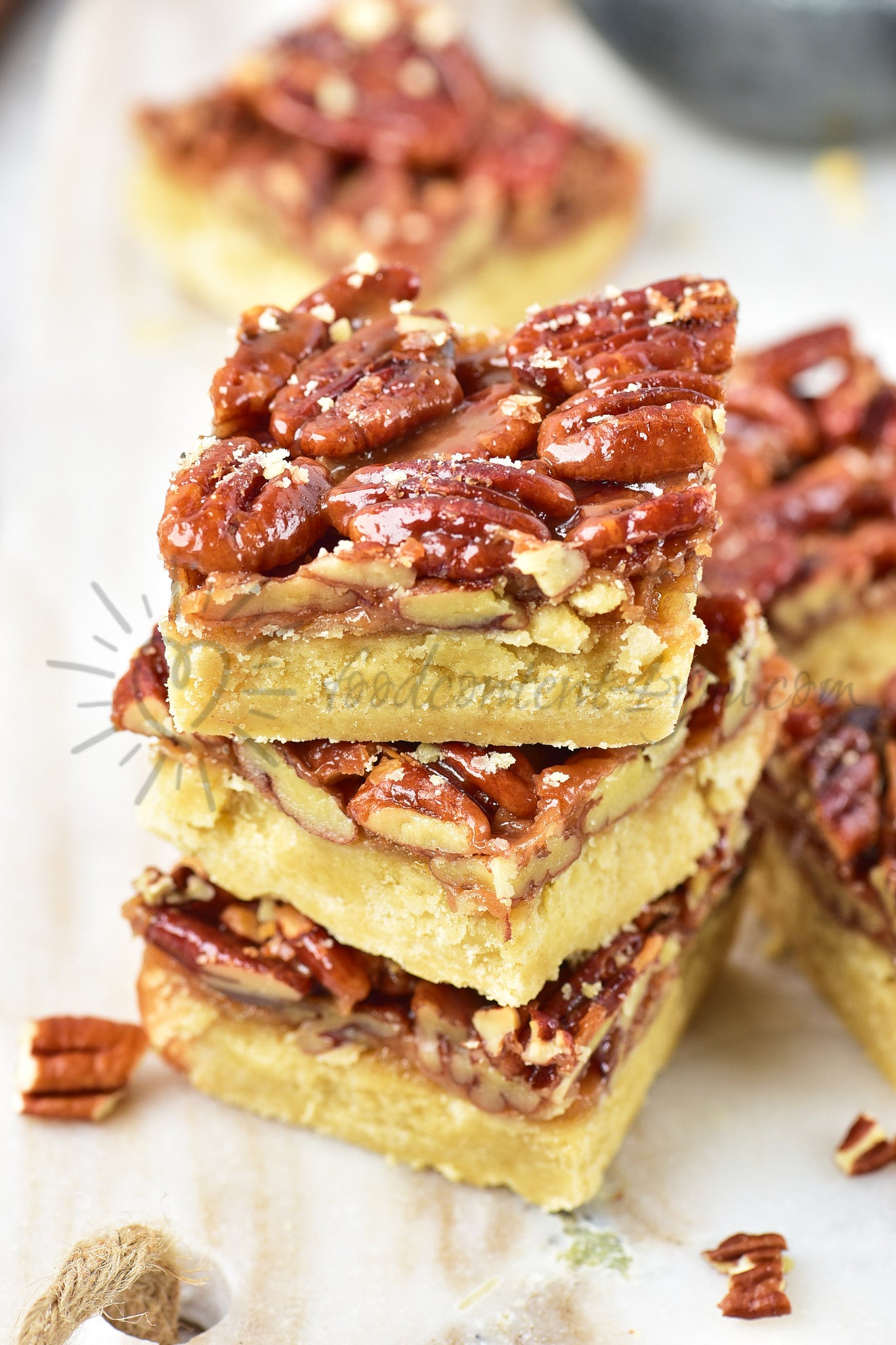 Pecan Pie Bars - Set 5 of 5