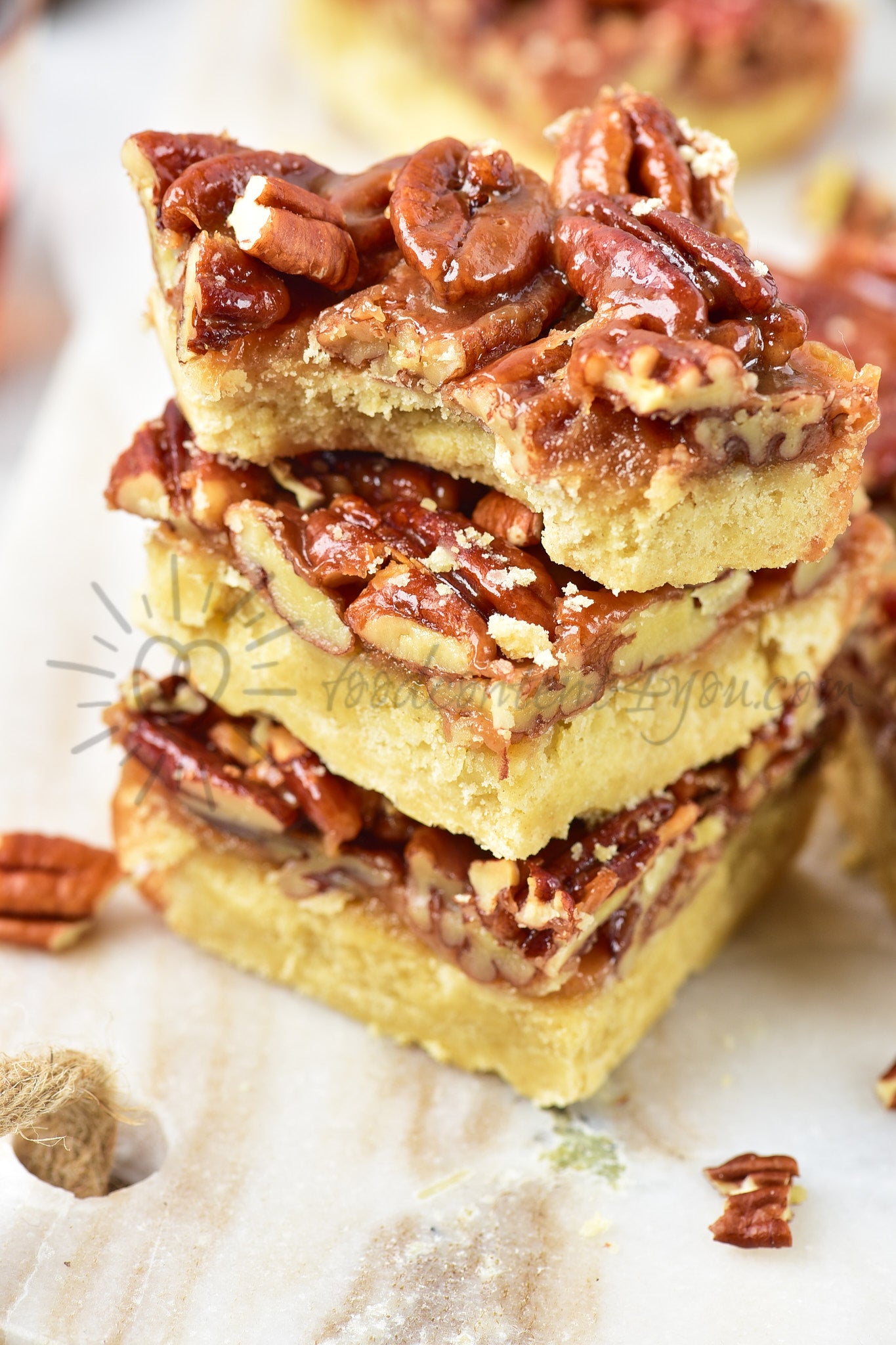 Pecan Pie Bars - Set 5 of 5