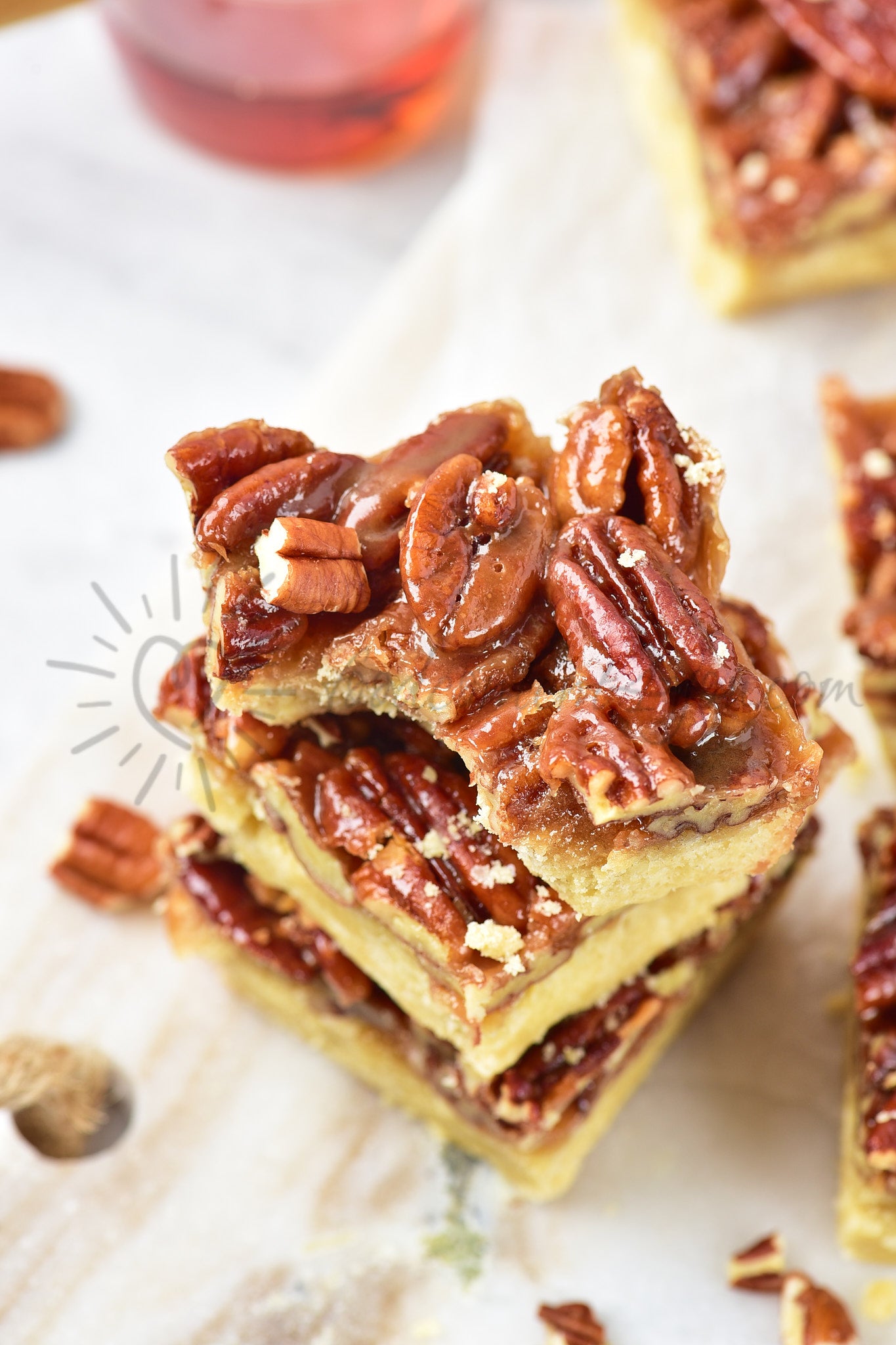 Pecan Pie Bars - Set 5 of 5