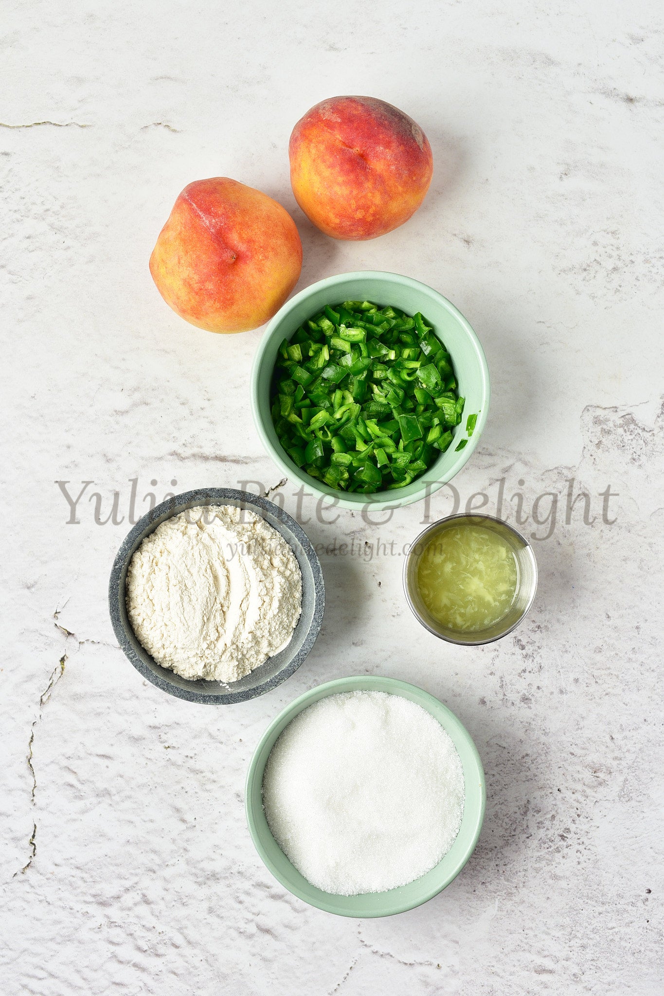 Peach and Jalapeno Jam - Set 5 of 5