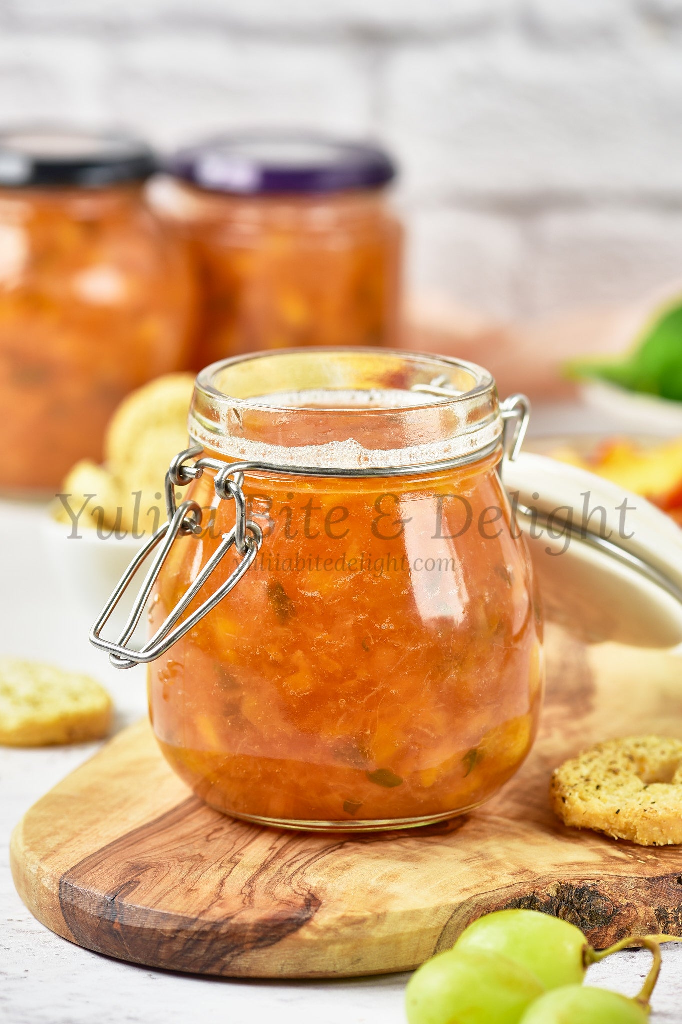 Peach and Jalapeno Jam - Set 3 of 5