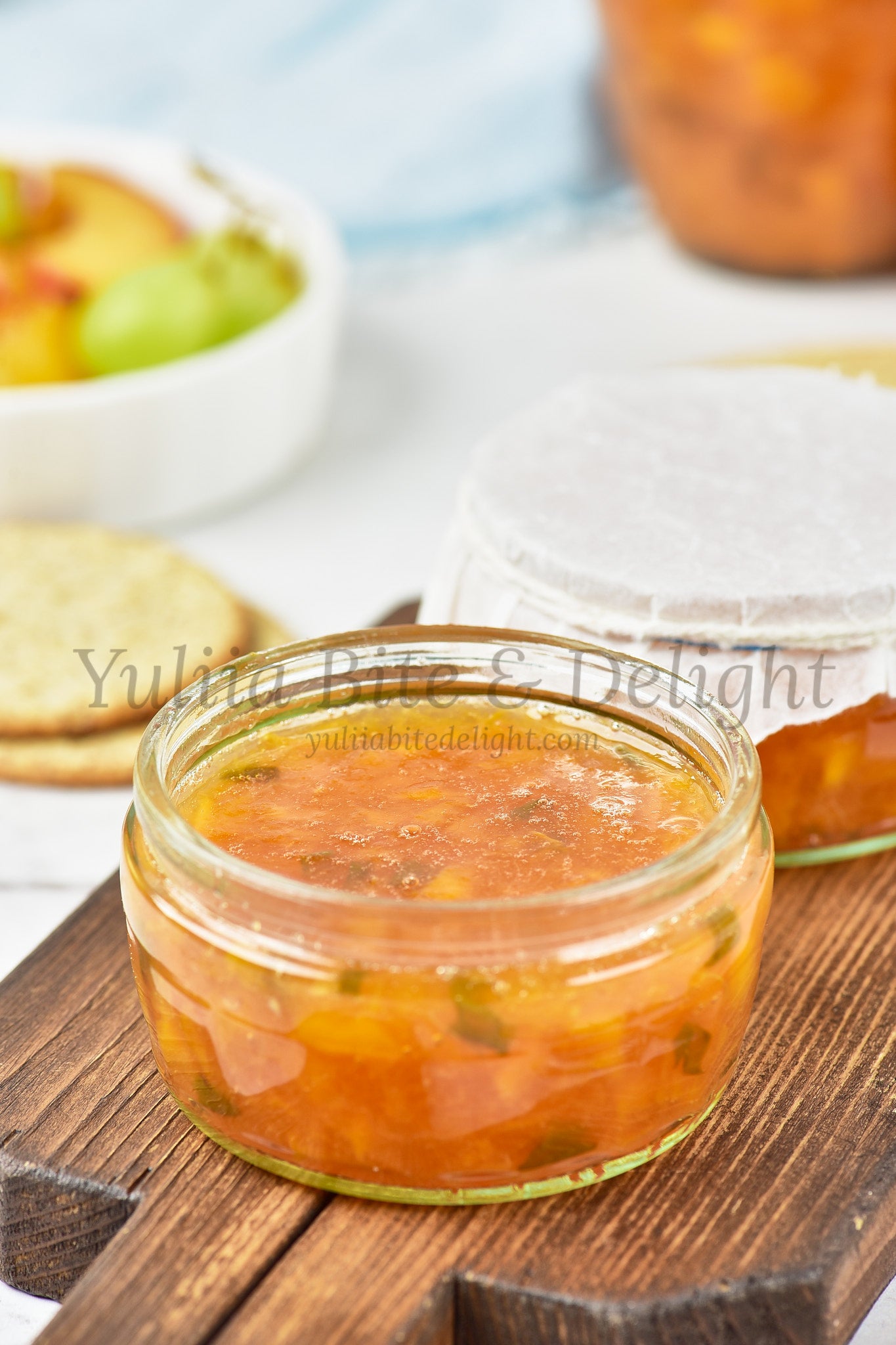 Peach and Jalapeno Jam - Set 4 of 5