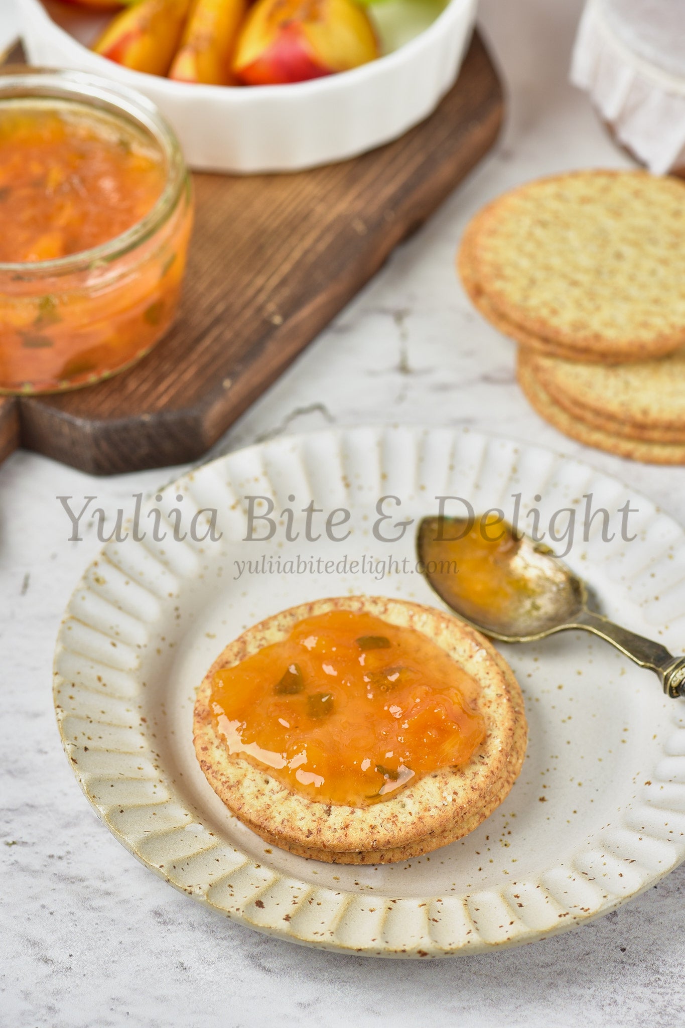 Peach and Jalapeno Jam - Set 4 of 5