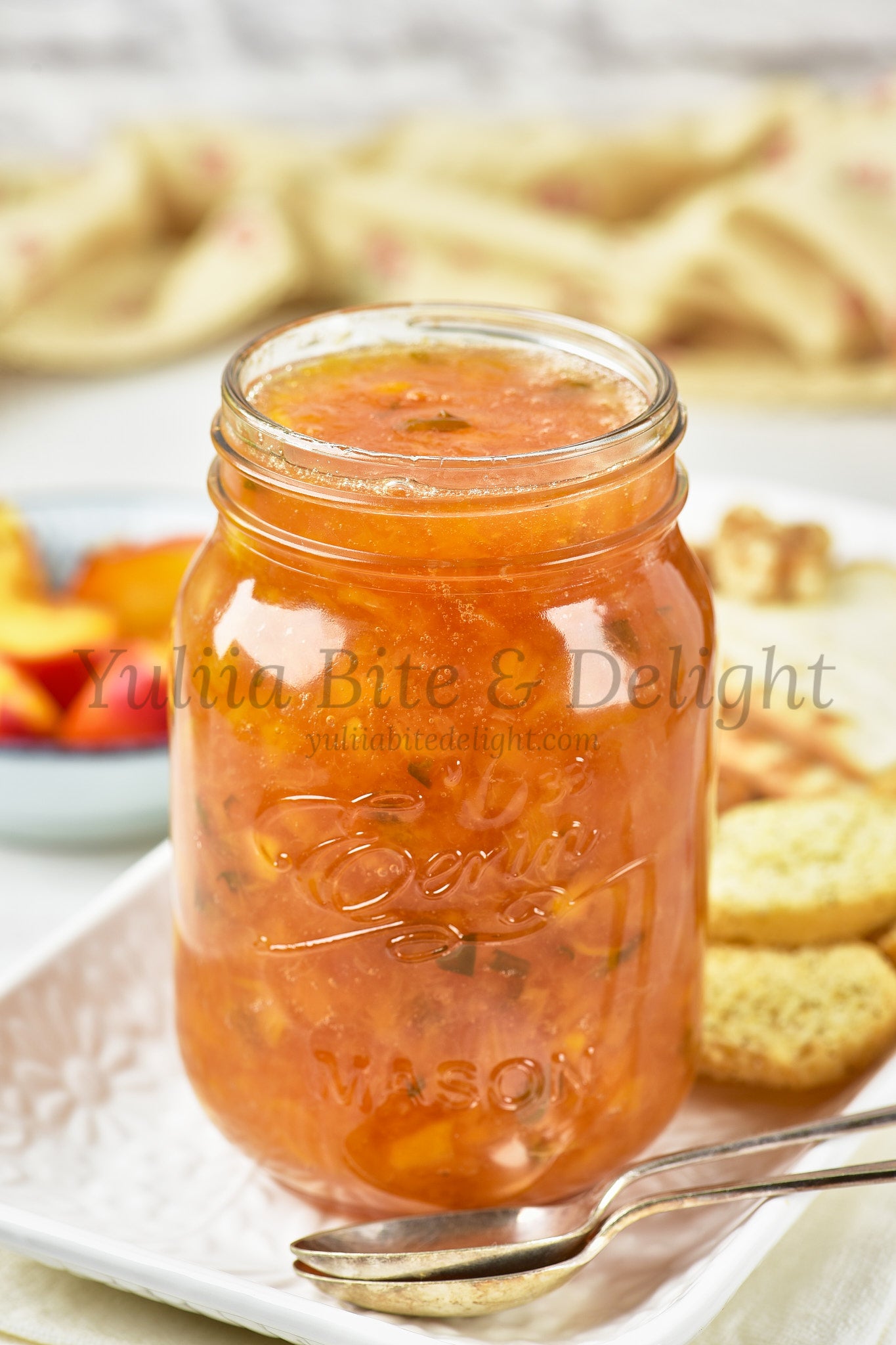 Peach and Jalapeno Jam - Set 5 of 5