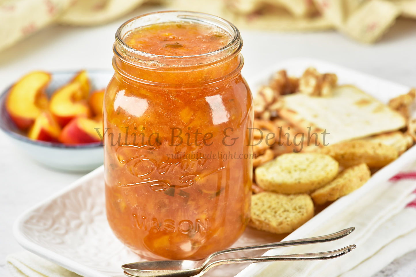Peach and Jalapeno Jam - Set 5 of 5