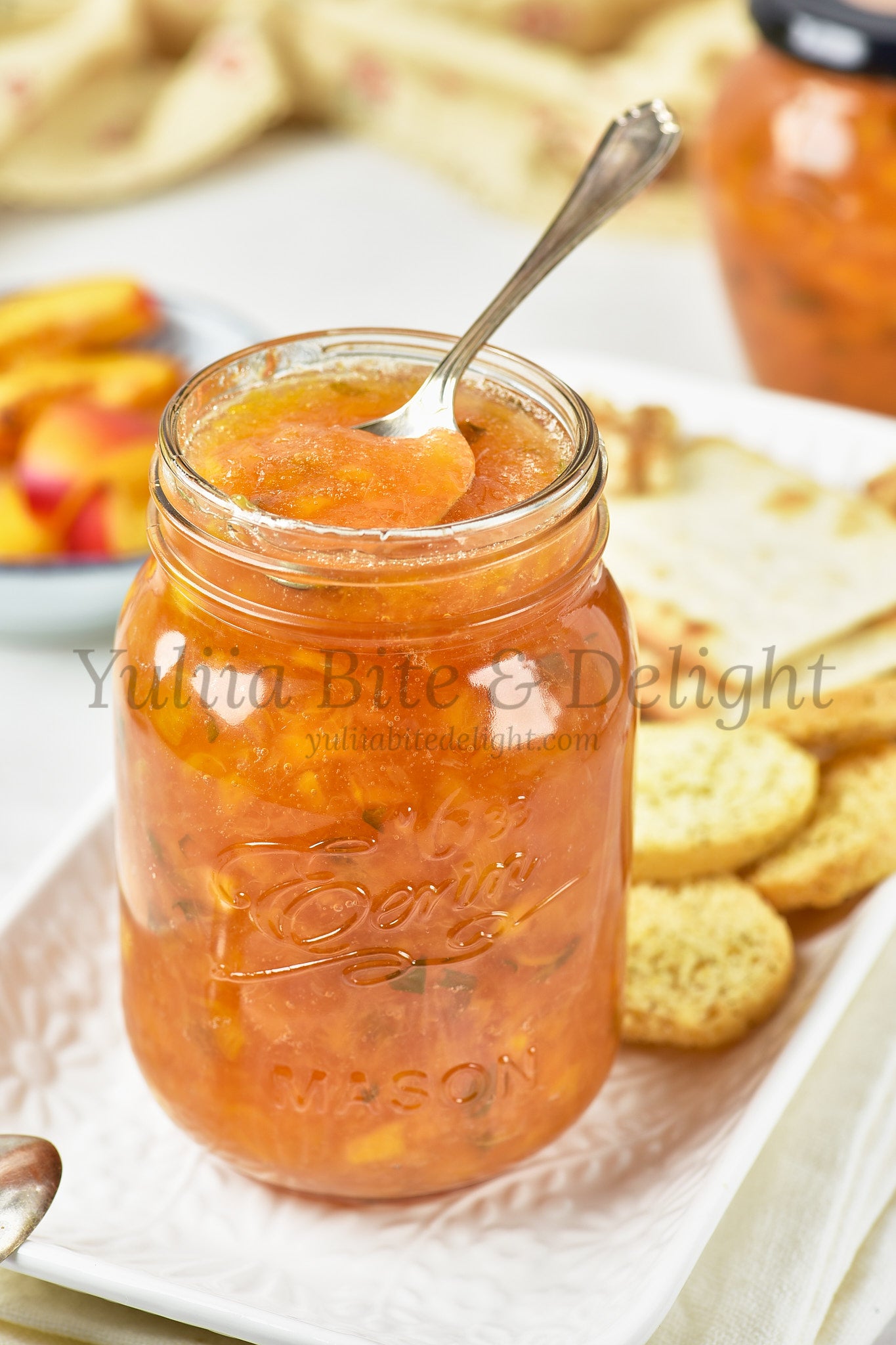 Peach and Jalapeno Jam - Set 5 of 5