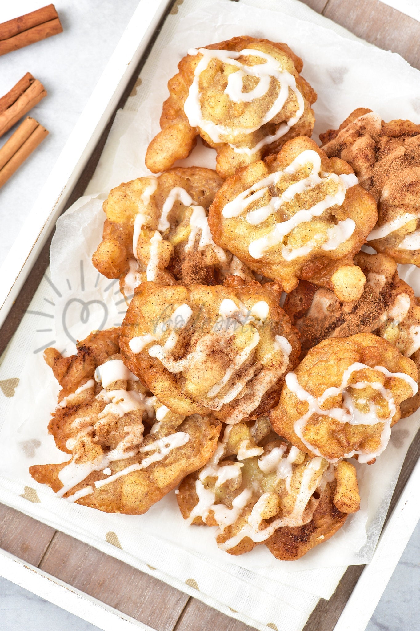 Apple Fritters - Set 3 of 5