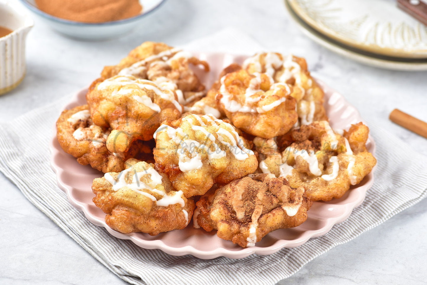 Apple Fritters - Set 4 of 5