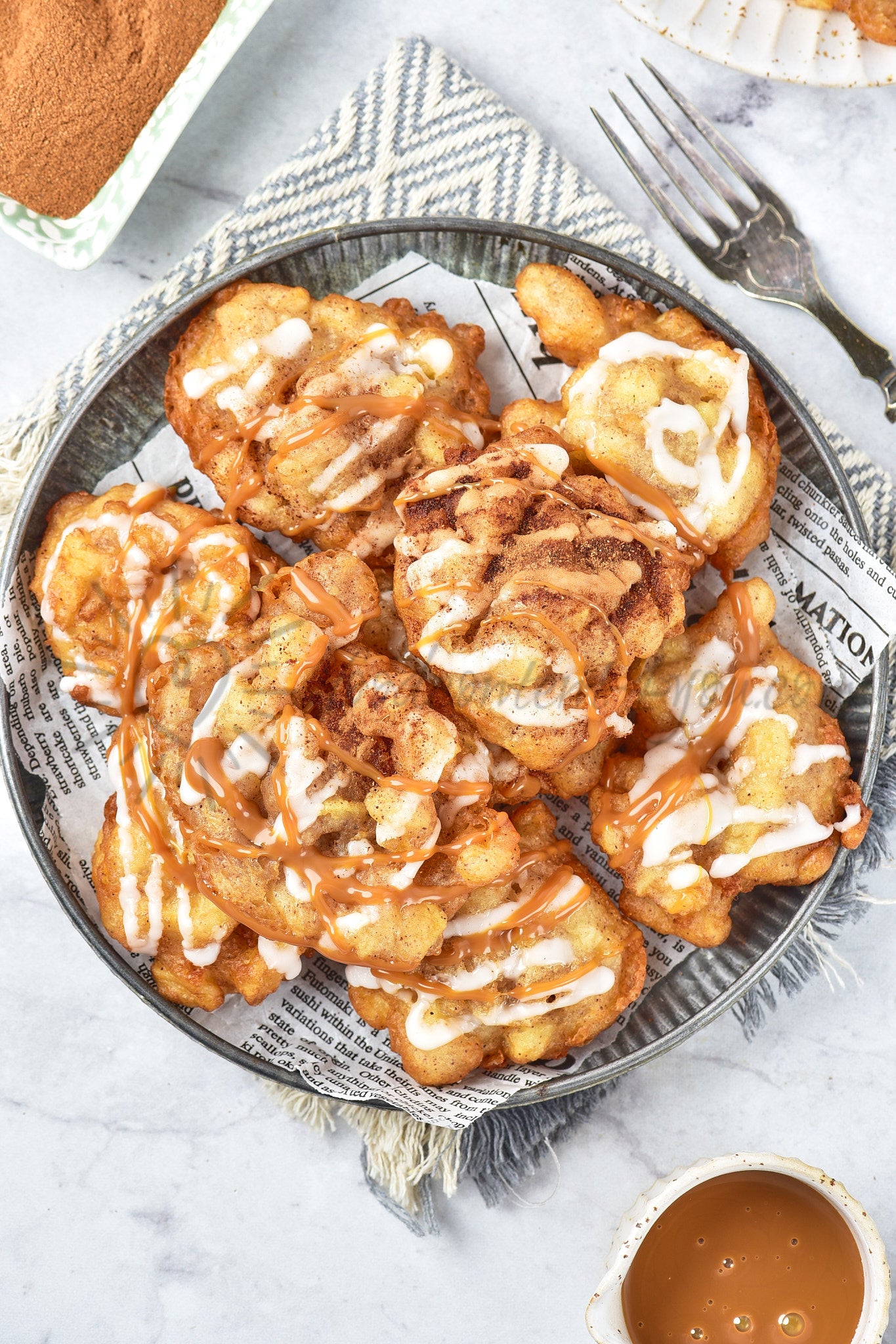 Apple Fritters - Set 5 of 5
