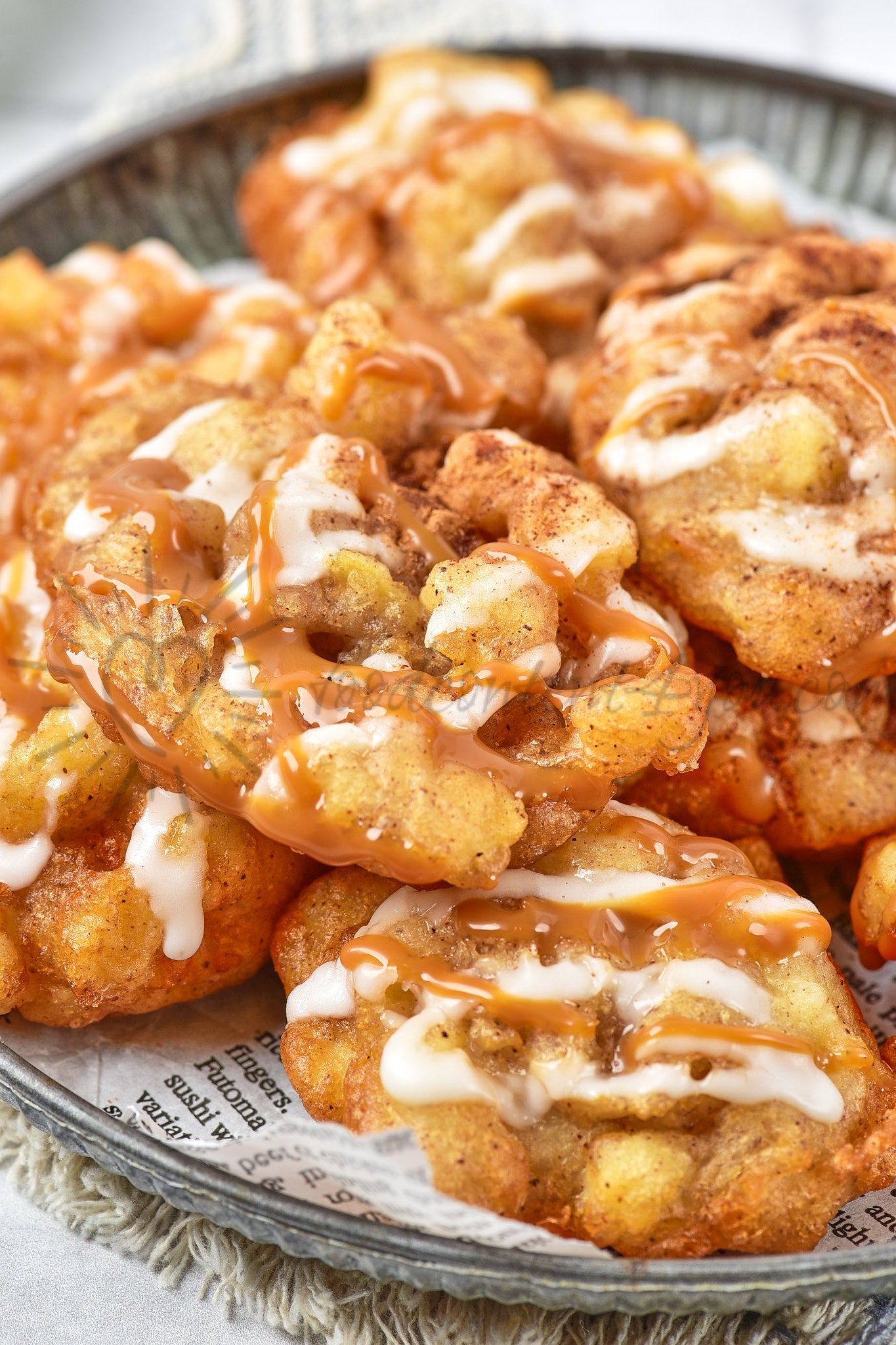 Apple Fritters - Set 5 of 5