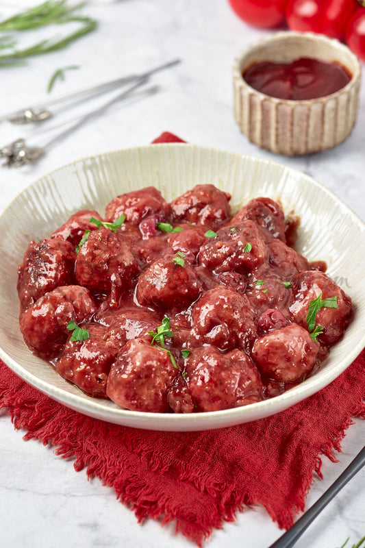 Cranberry Meatballs - Set 4 of 5