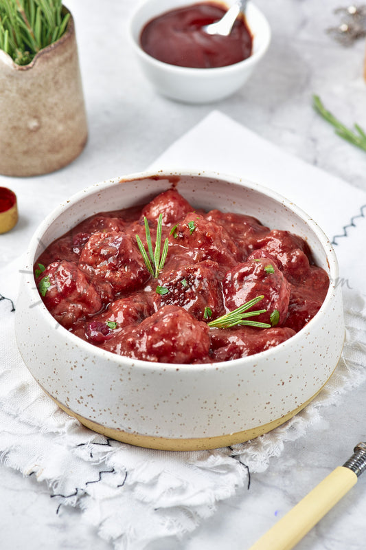 Cranberry Meatballs - Set 5 of 5