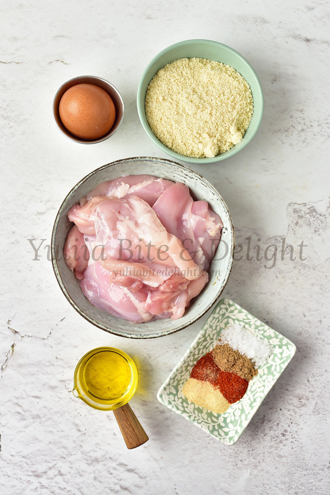 Almond Flour Chicken - Set 5 of 5