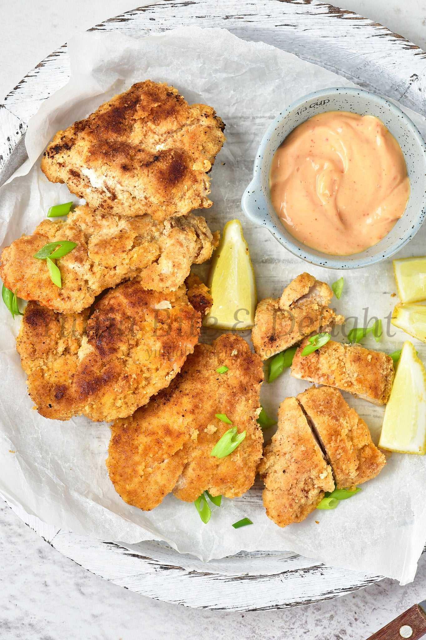 Almond Flour Chicken - Set 4 of 5