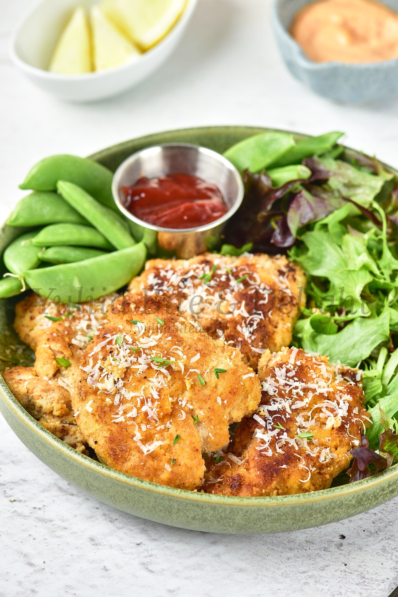 Almond Flour Chicken - Set 5 of 5