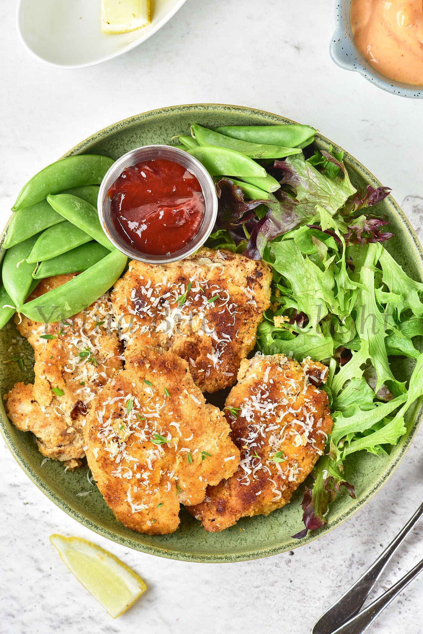 Almond Flour Chicken - Set 5 of 5