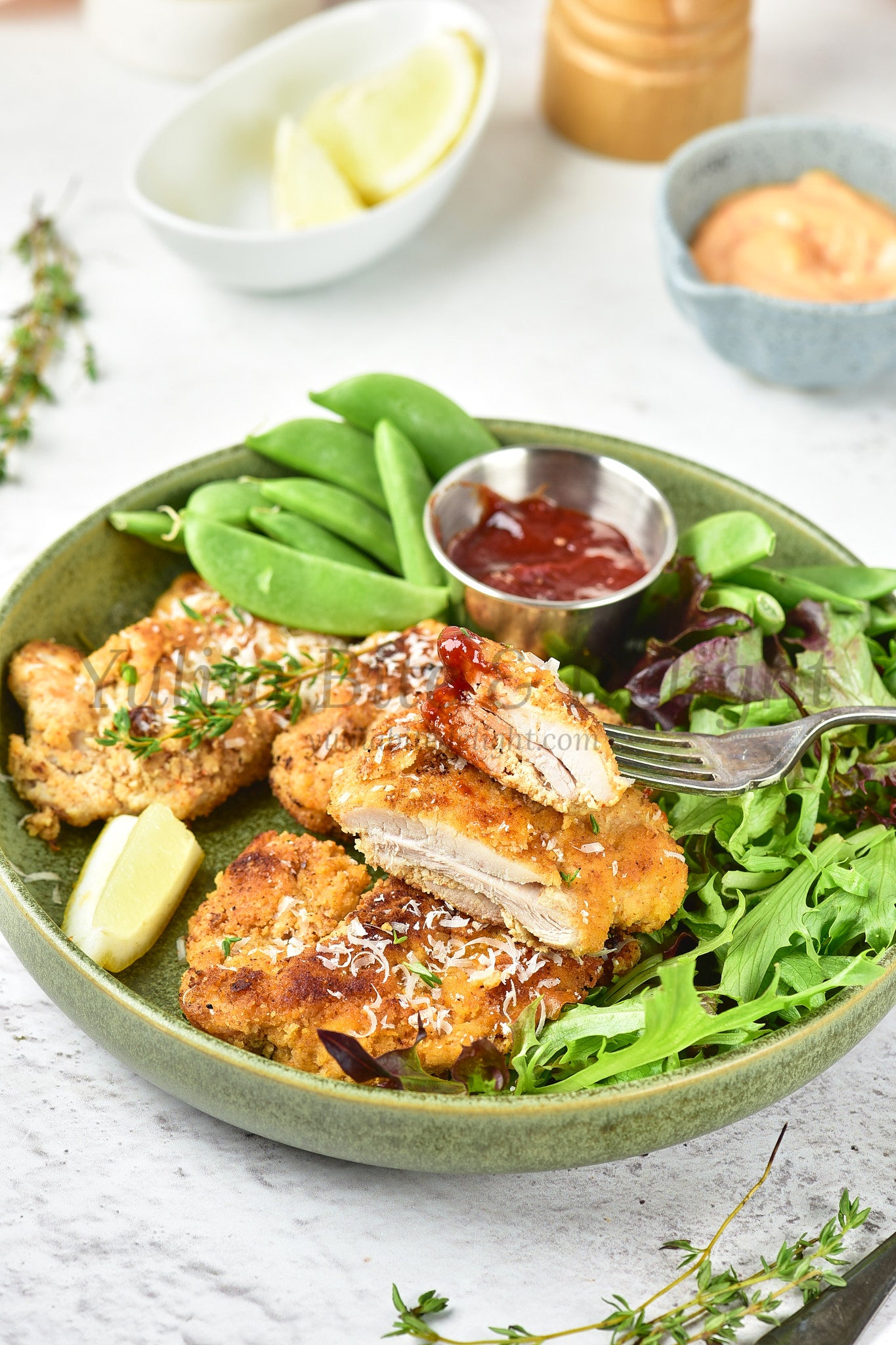 Almond Flour Chicken - Set 5 of 5