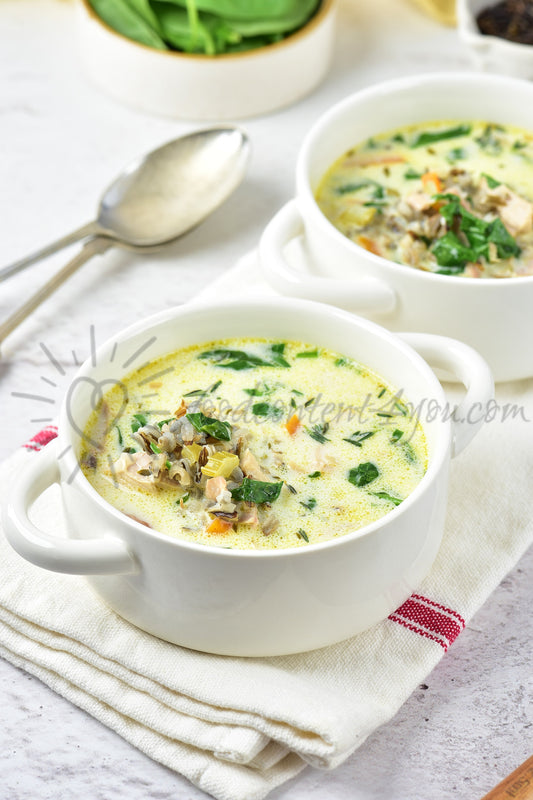 Chicken and Wild Rice Soup - Set 1 of 5