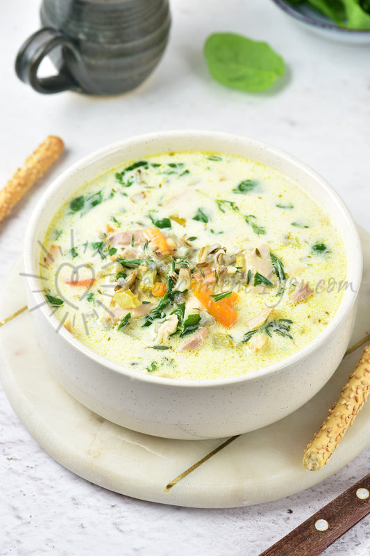 Chicken and Wild Rice Soup - Set 3 of 5