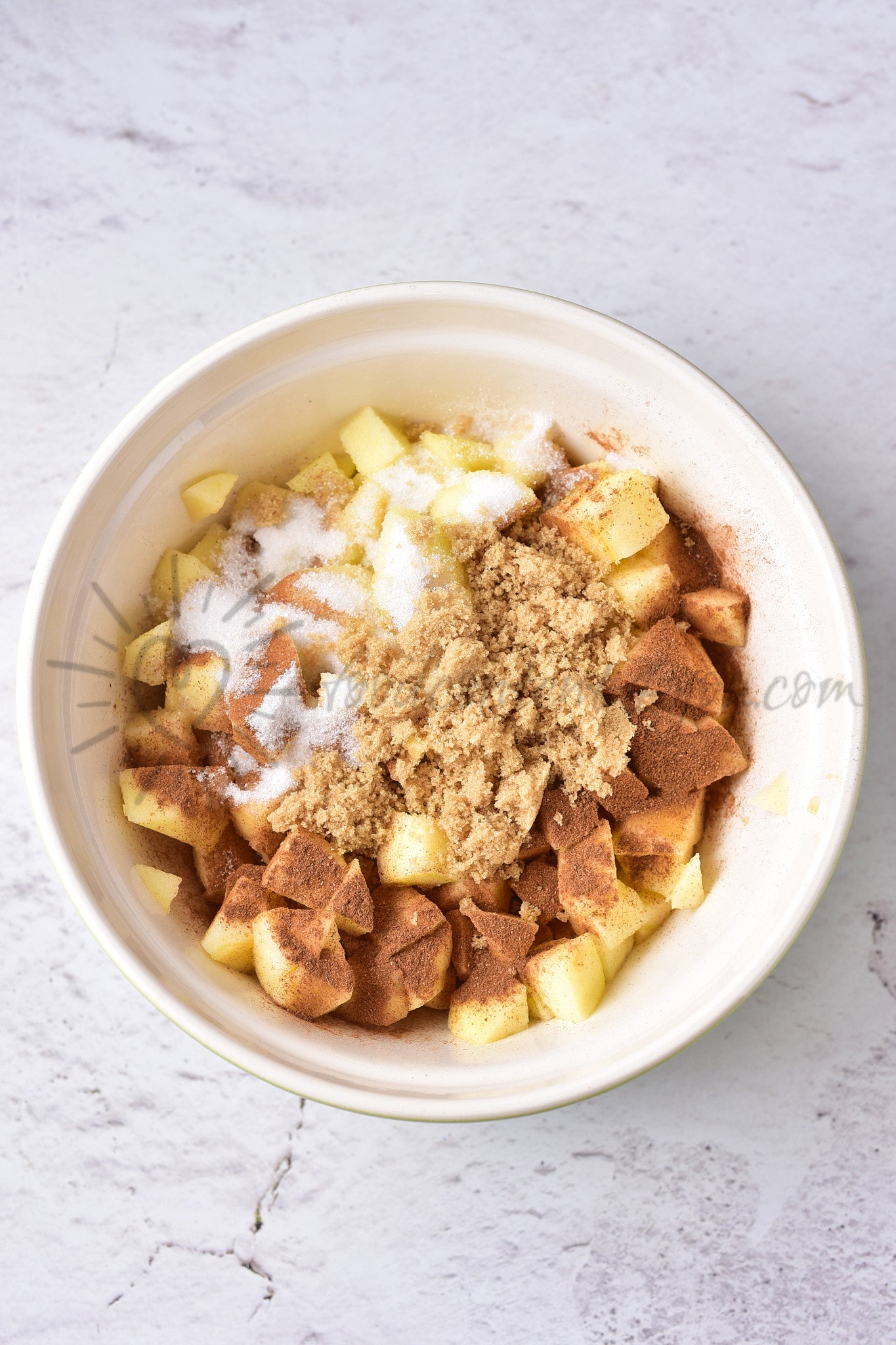 Apple Pie Filling - Set 4 of 5