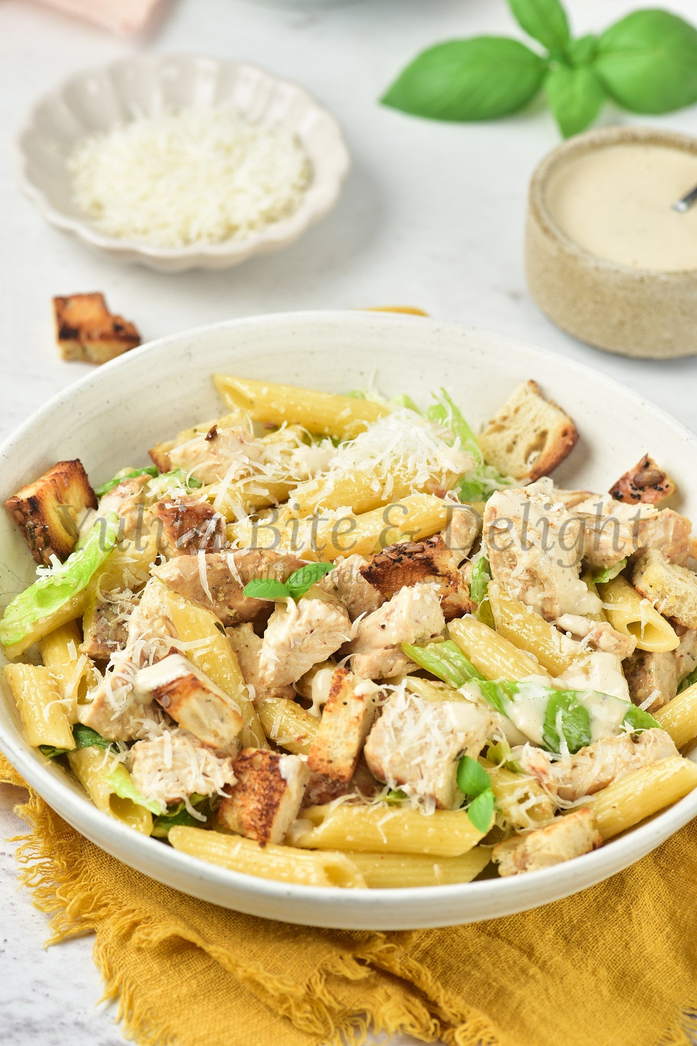 Chicken Caesar Pasta Salad - Set 1 of 5