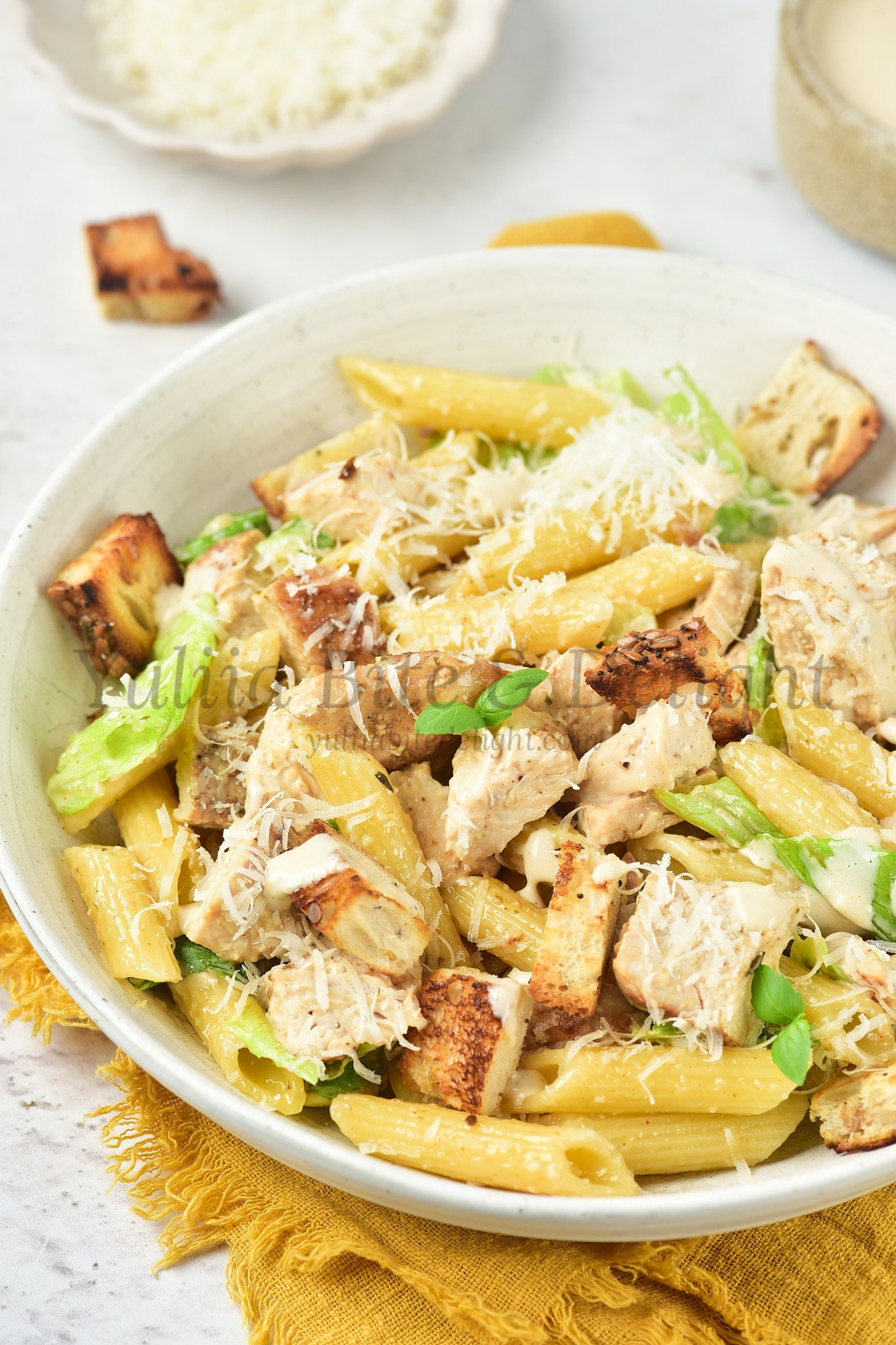 Chicken Caesar Pasta Salad - Set 1 of 5