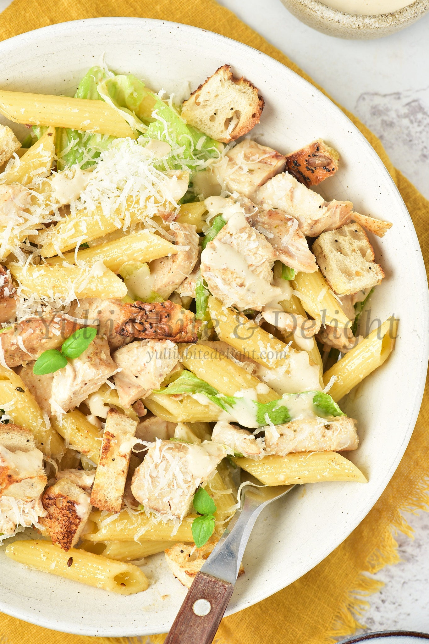 Chicken Caesar Pasta Salad - Set 1 of 5