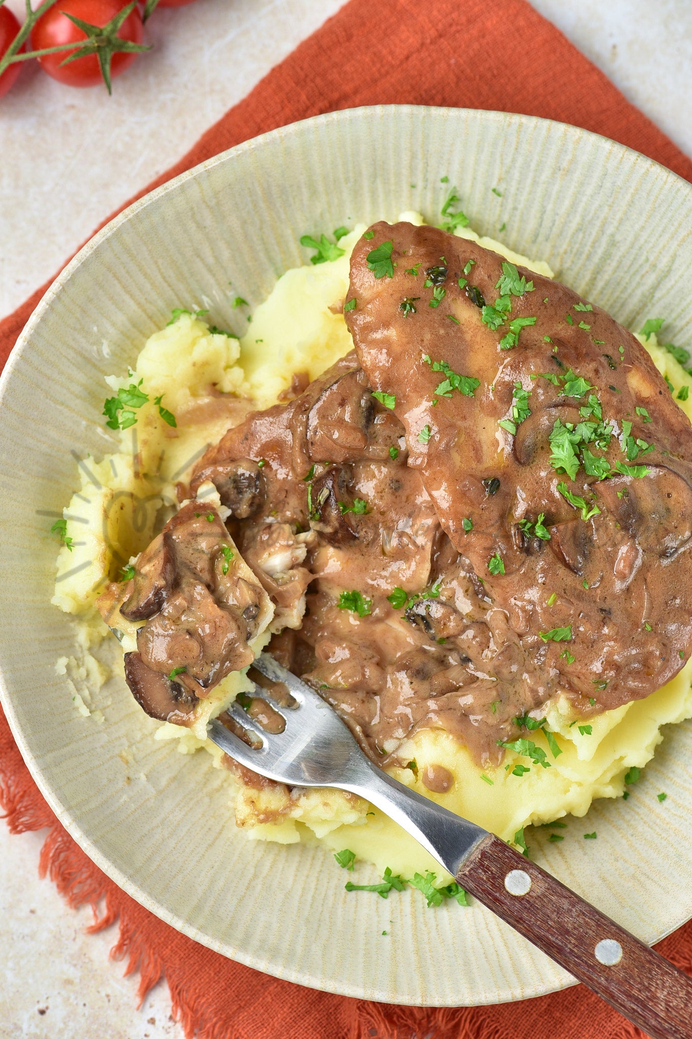 Chicken Marsala - Set 3 of 5