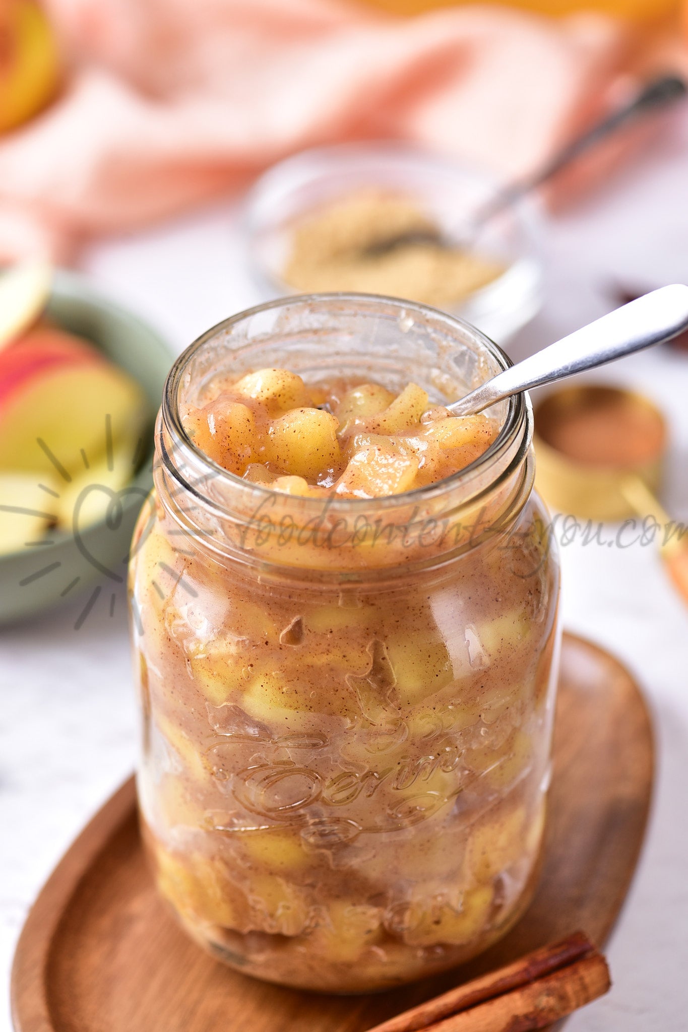 Apple Pie Filling - Set 3 of 5