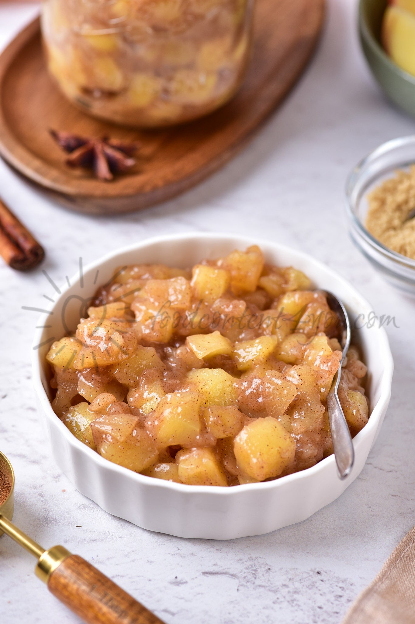 Apple Pie Filling - Set 3 of 5