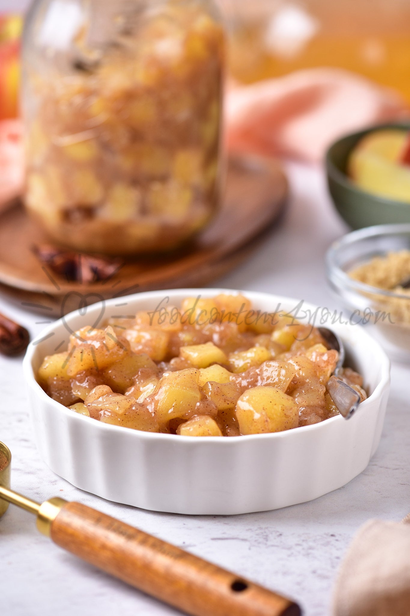 Apple Pie Filling - Set 3 of 5