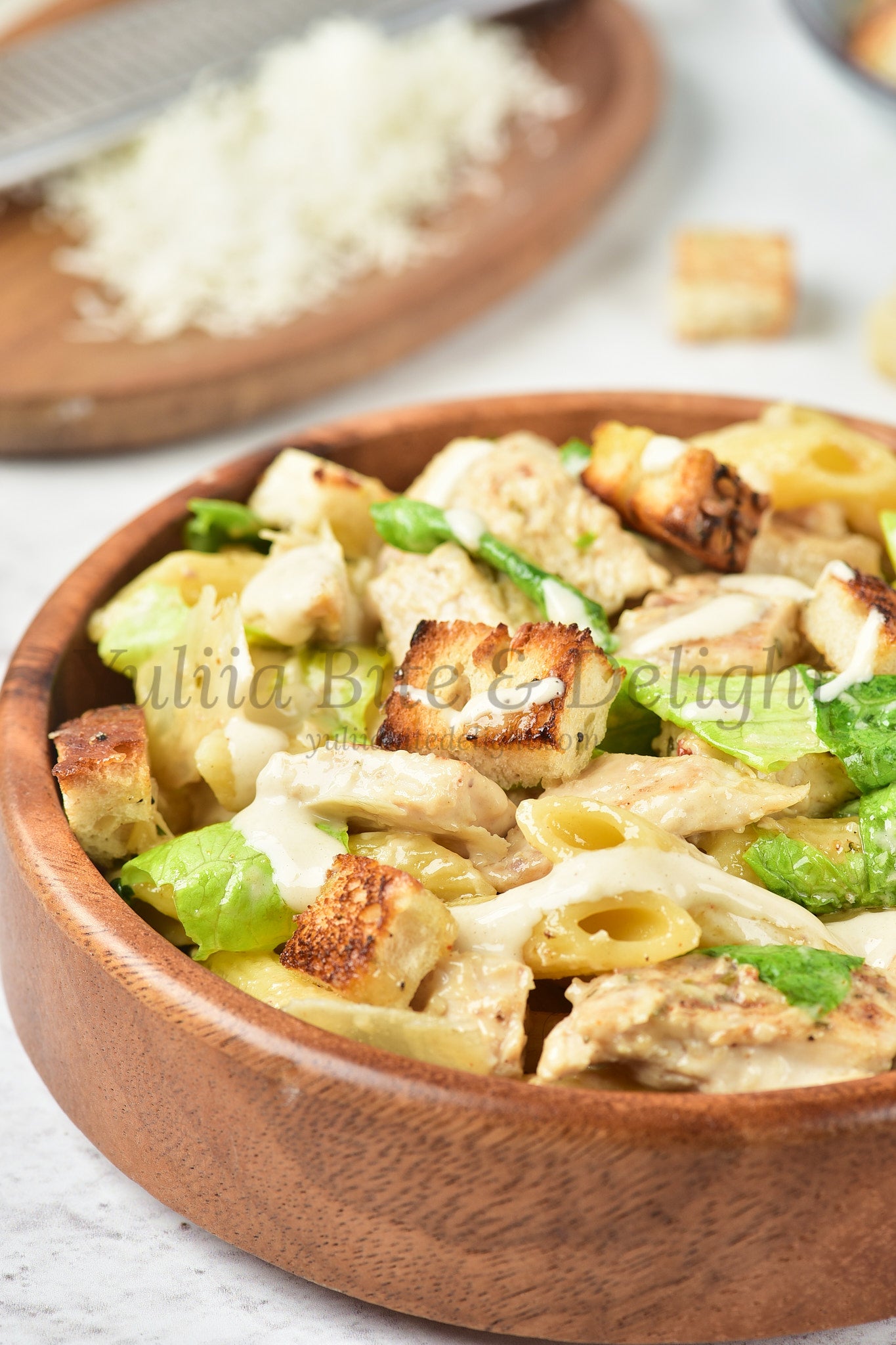 Chicken Caesar Pasta Salad - Set 4 of 5