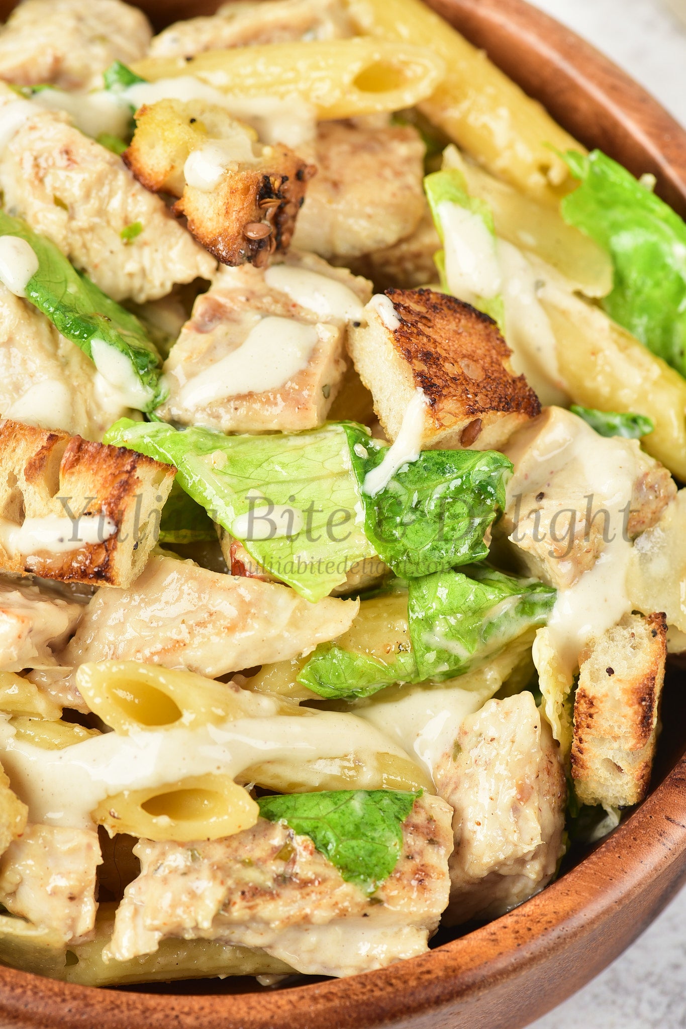 Chicken Caesar Pasta Salad - Set 4 of 5