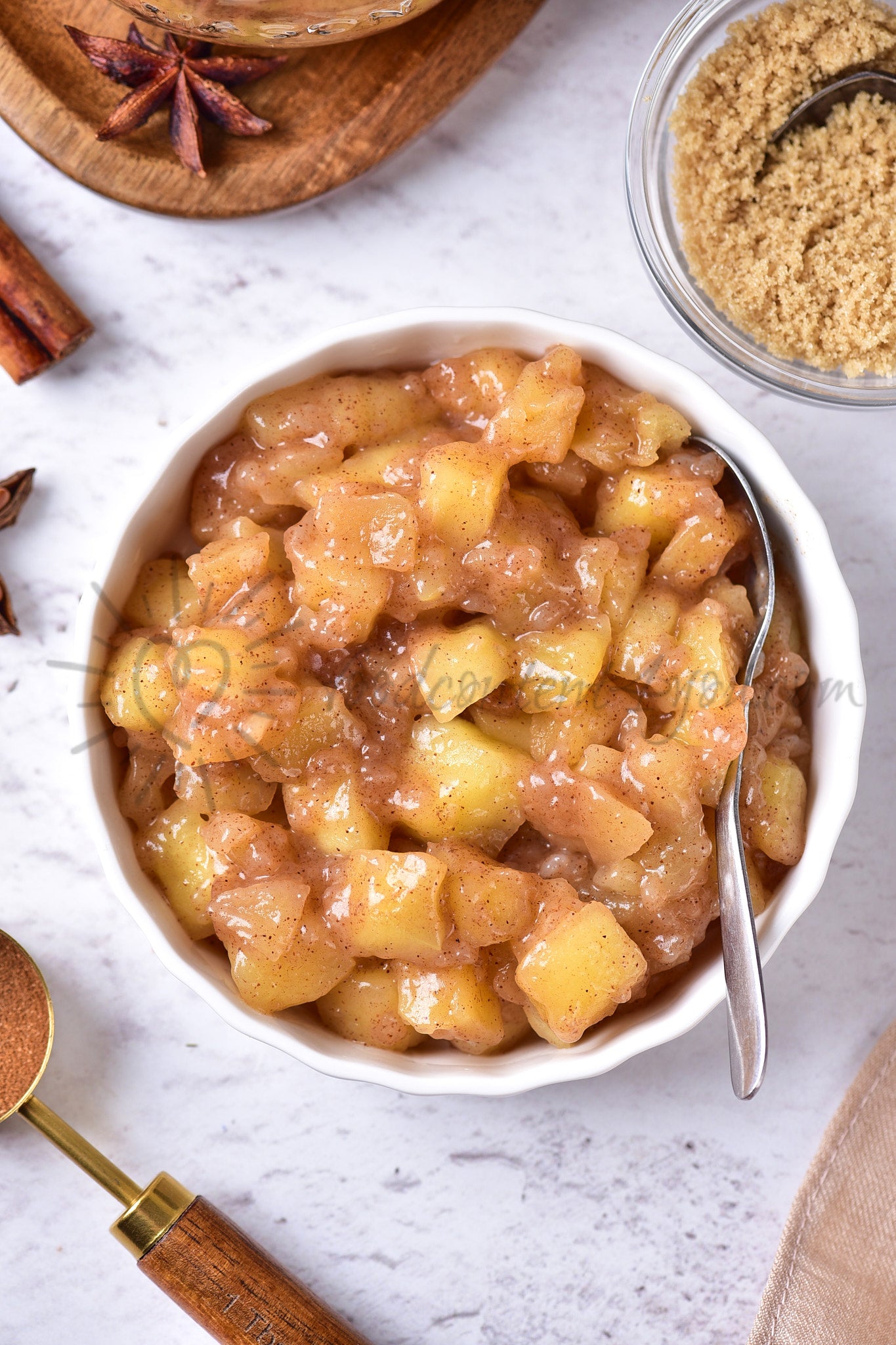 Apple Pie Filling - Set 3 of 5