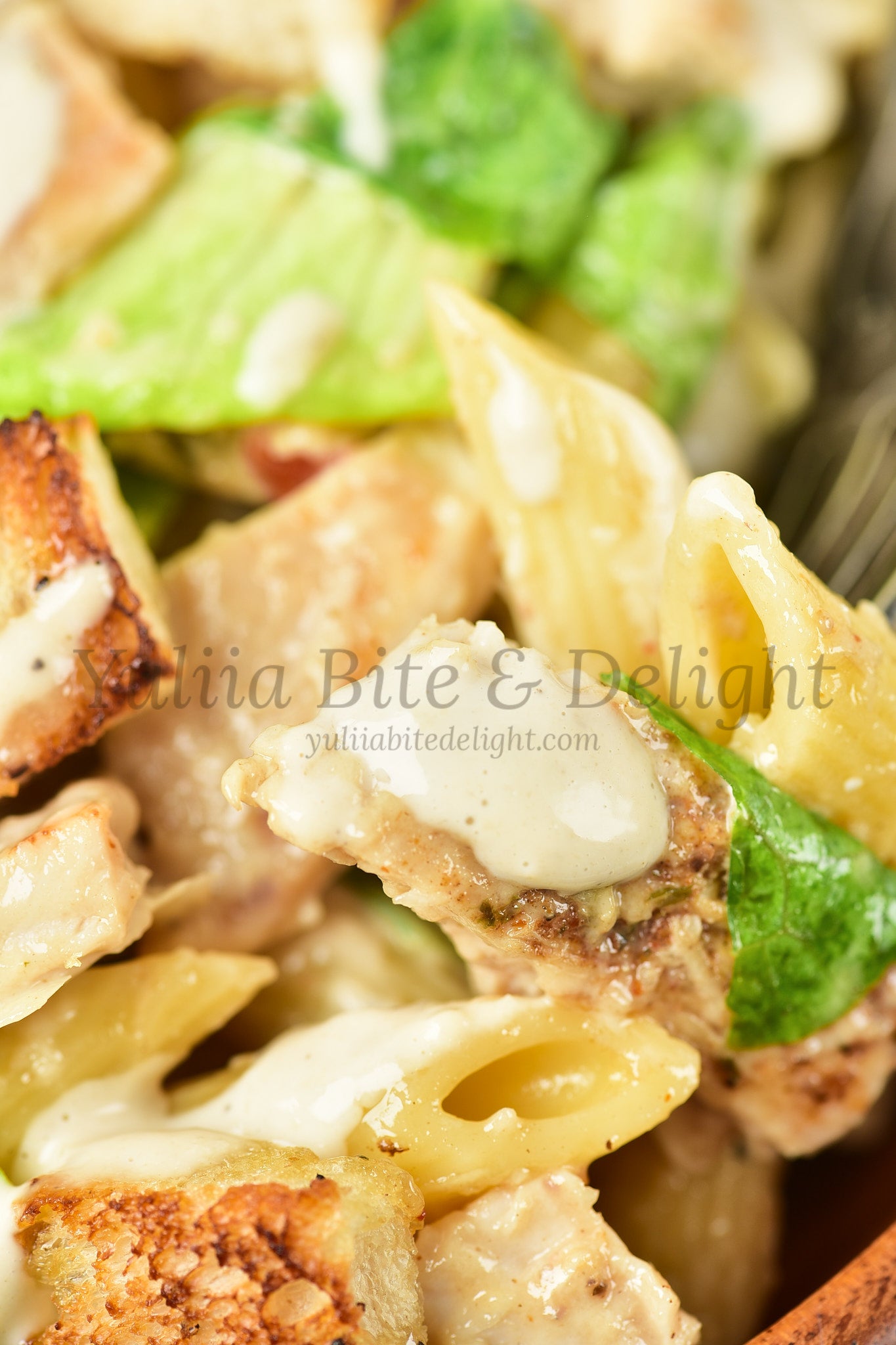 Chicken Caesar Pasta Salad - Set 4 of 5