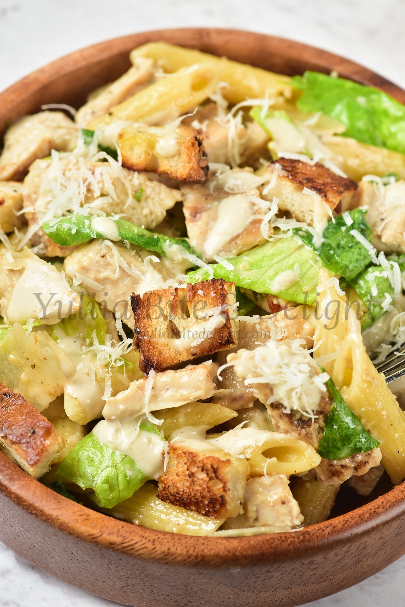 Chicken Caesar Pasta Salad - Set 4 of 5