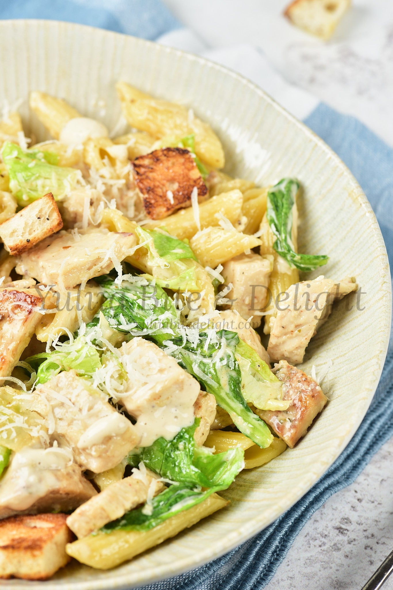 Chicken Caesar Pasta Salad - Set 5 of 5