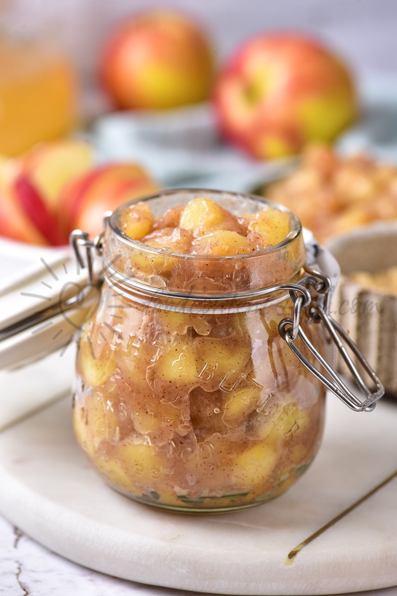 Apple Pie Filling - Set 5 of 5