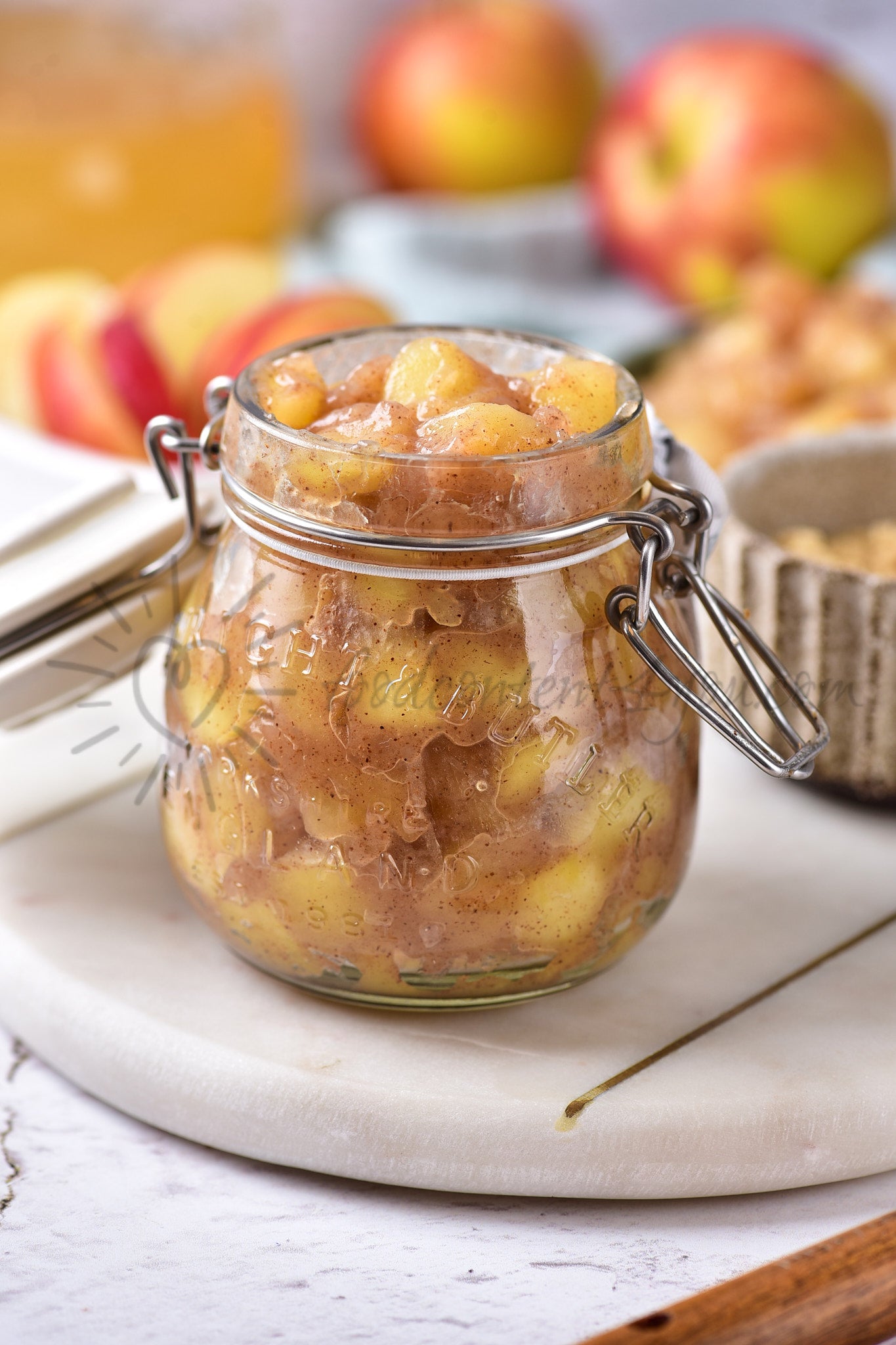 Apple Pie Filling - Set 5 of 5