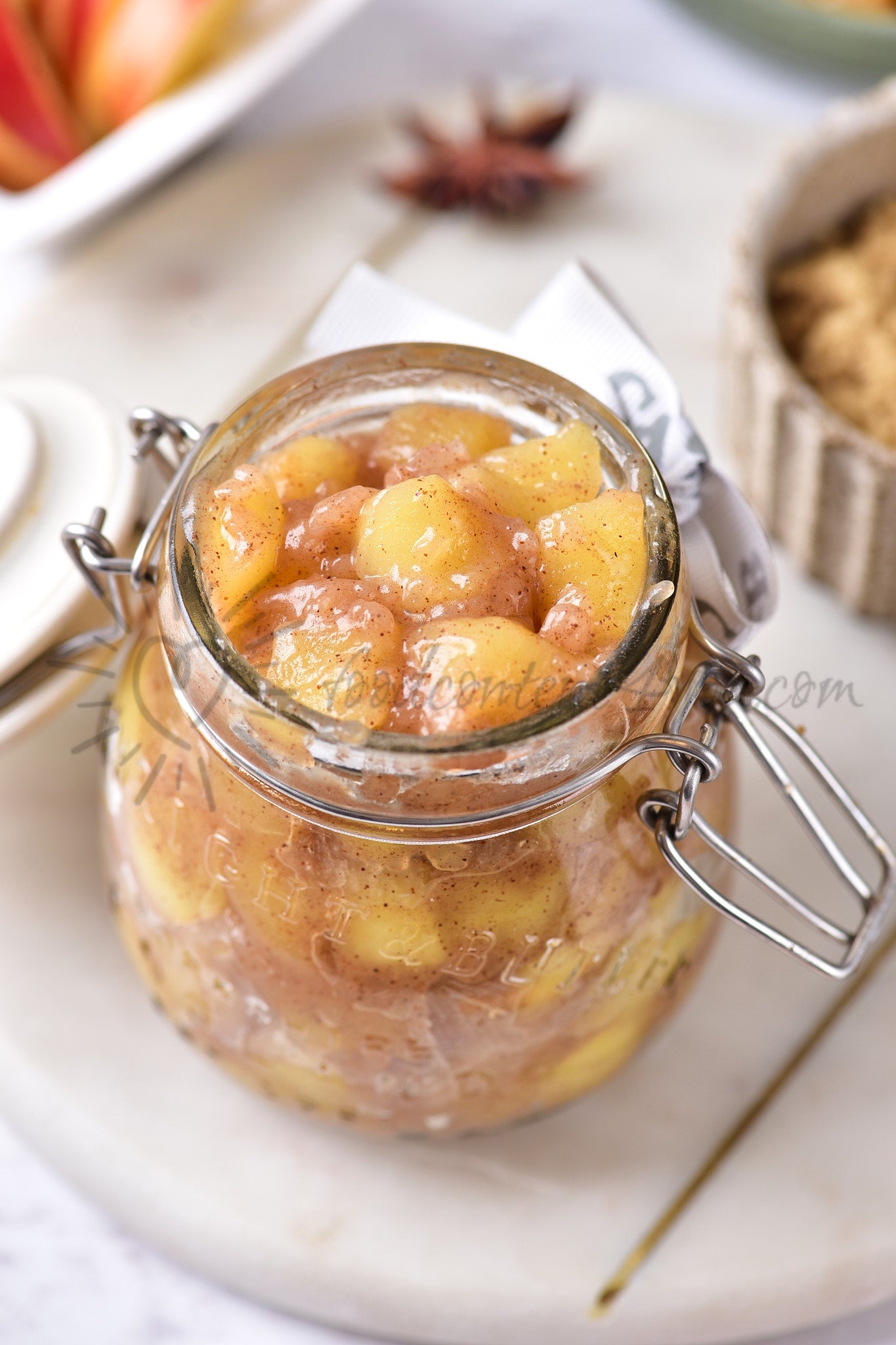 Apple Pie Filling - Set 5 of 5