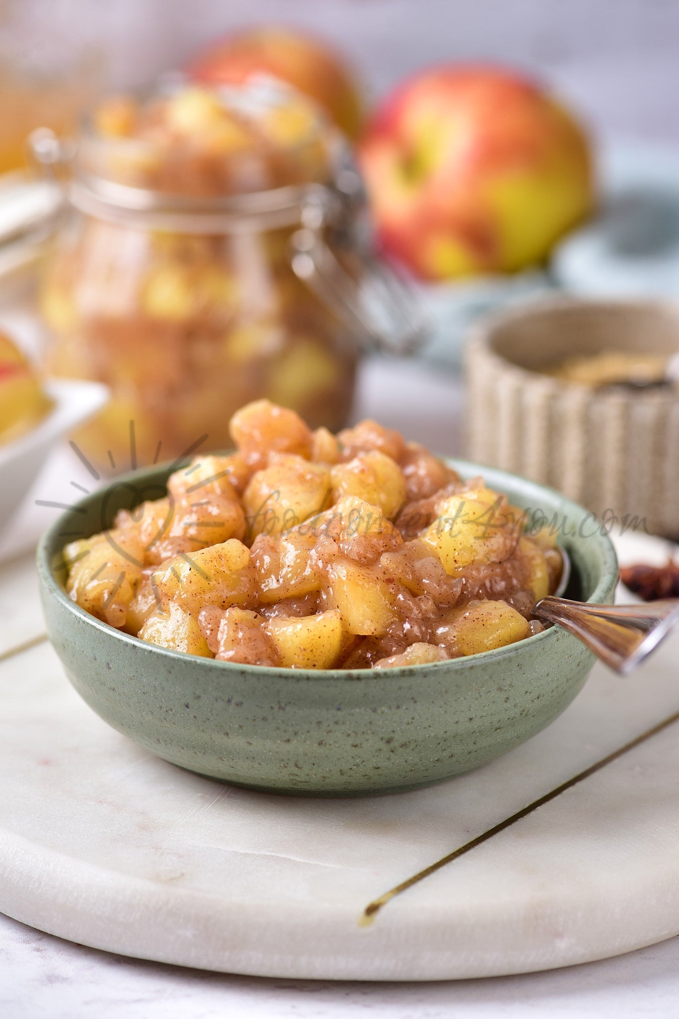 Apple Pie Filling - Set 5 of 5
