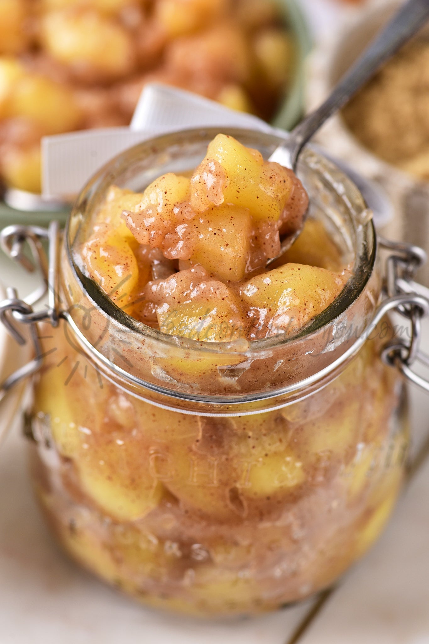 Apple Pie Filling - Set 5 of 5