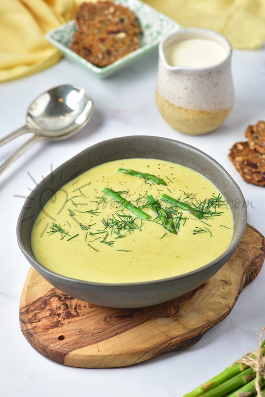 Creamy Asparagus Soup - Set 1 of 5