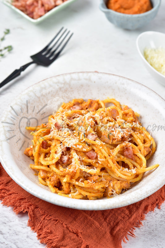 Pumpkin Carbonara - Set 2 of 5
