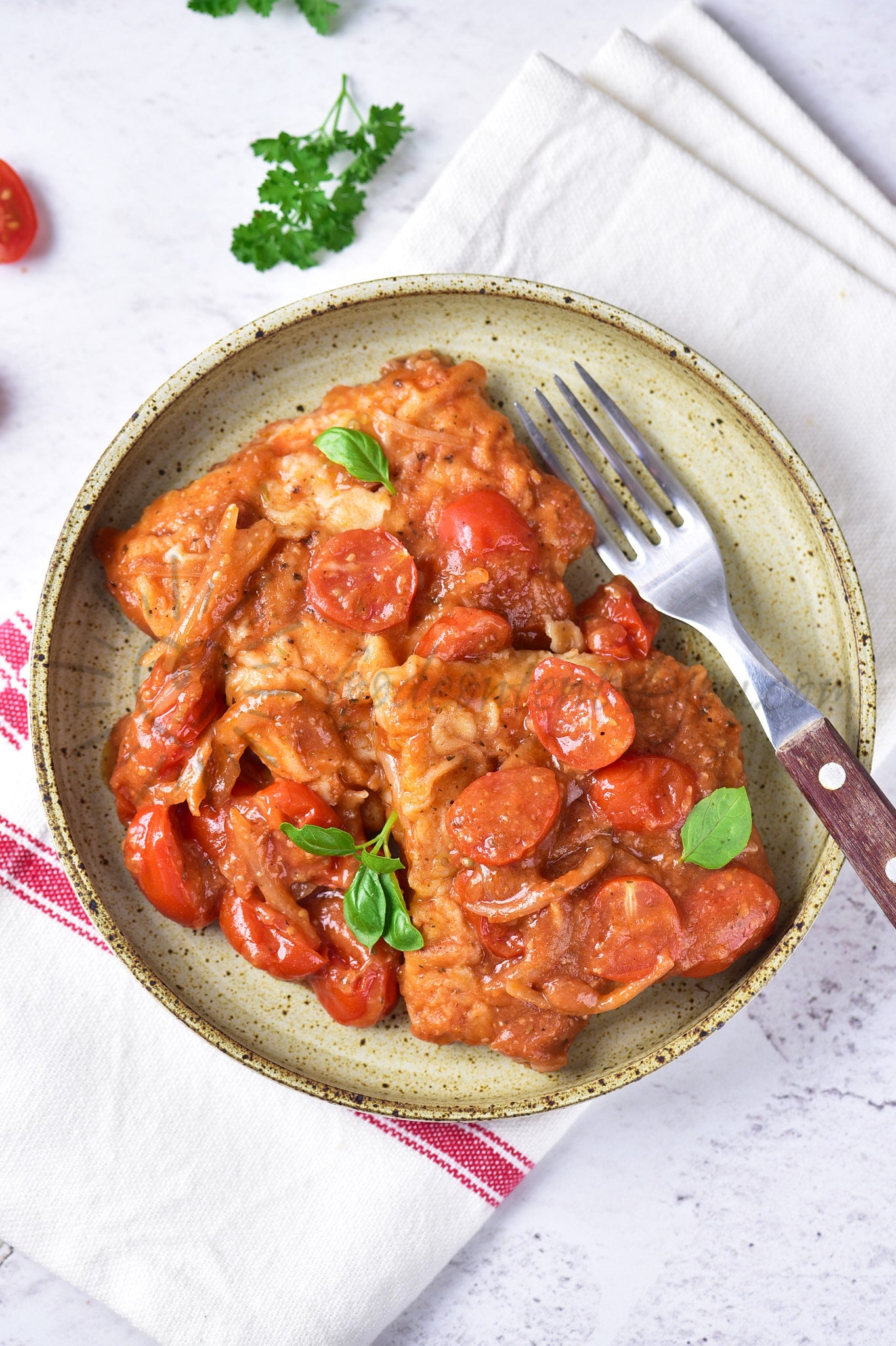 Tomato Basil Cod - Set 1 of 5