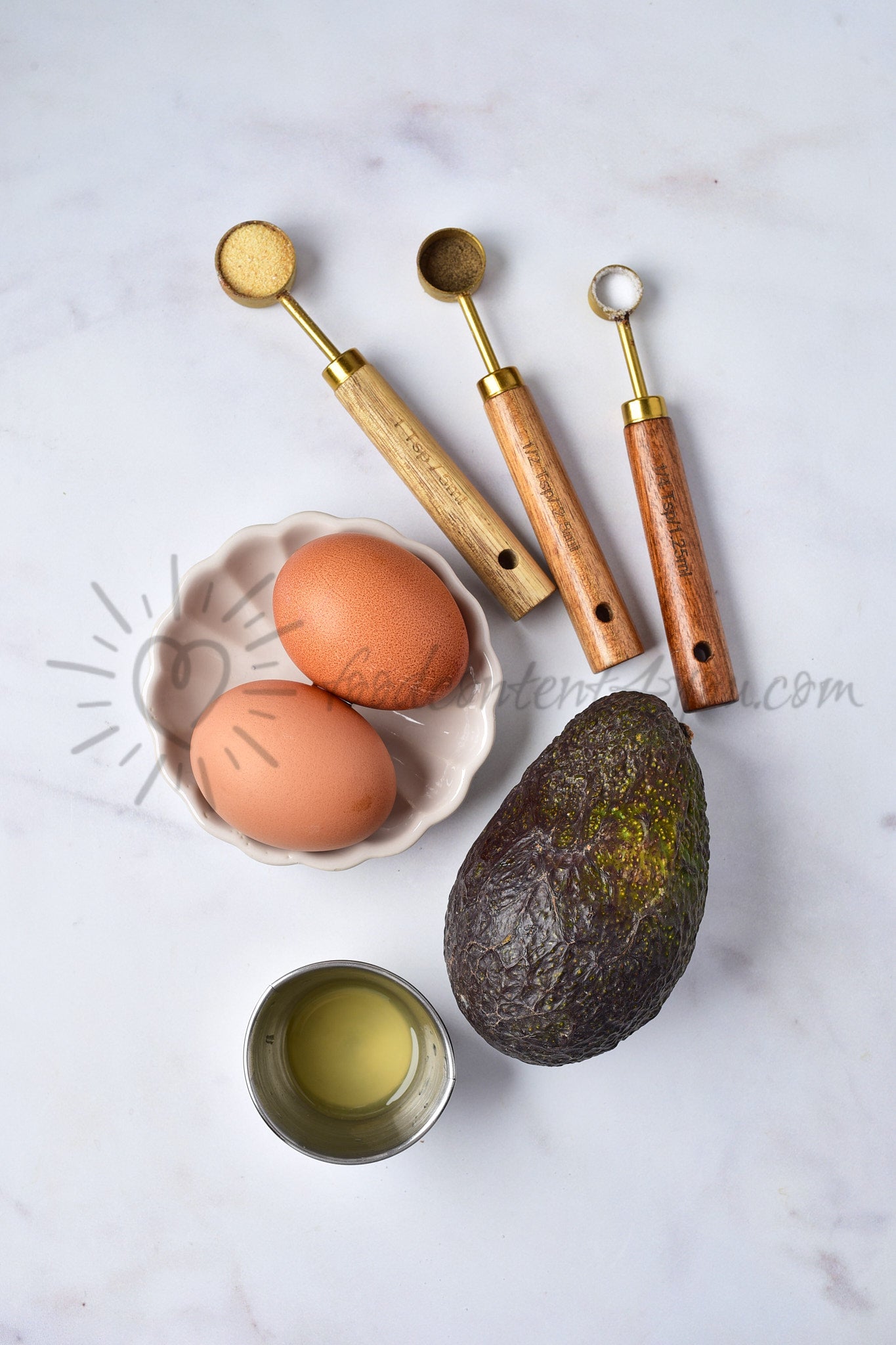 Avocado Deviled Eggs - Set 3 of 5