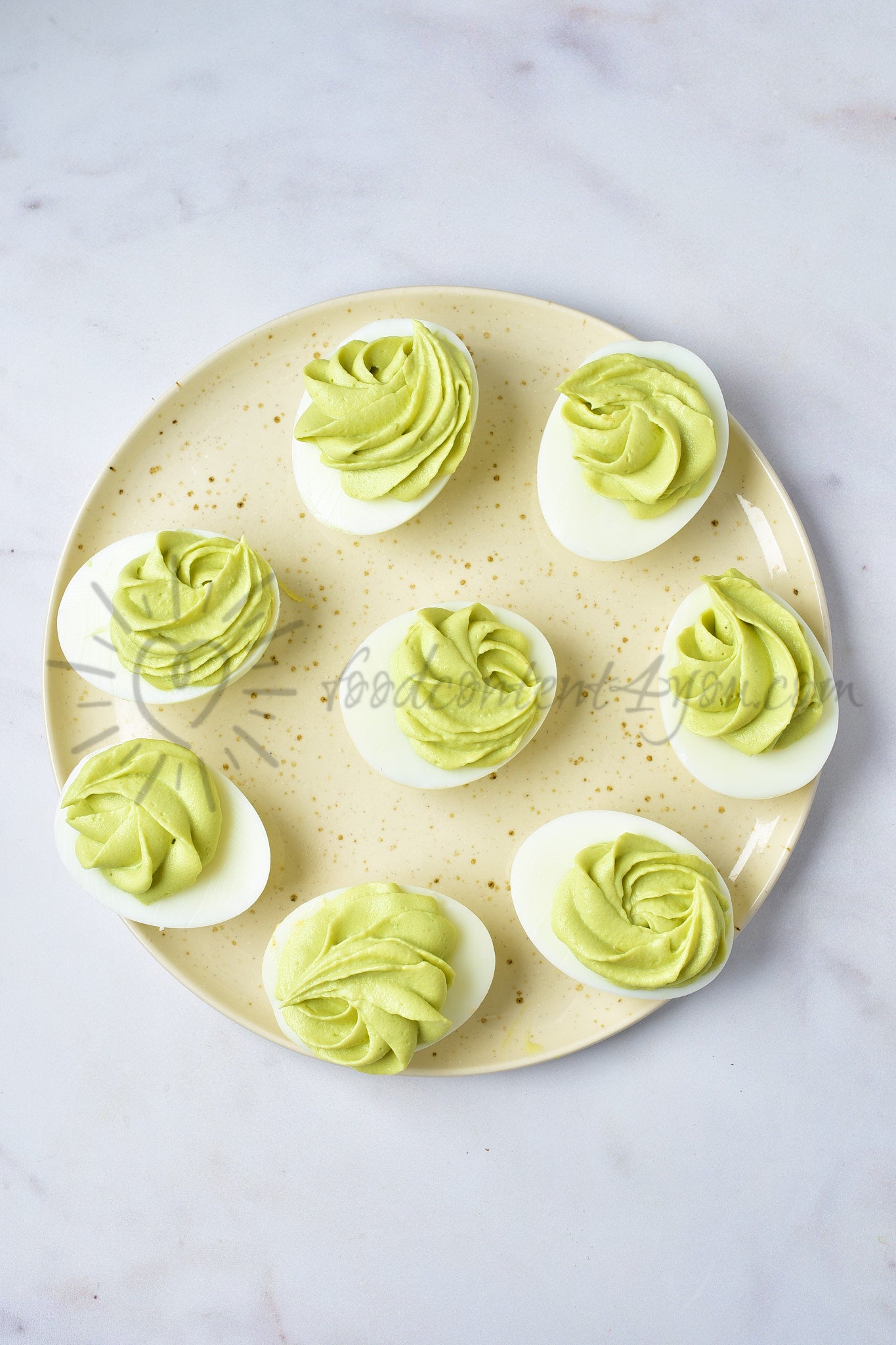 Avocado Deviled Eggs - Set 3 of 5