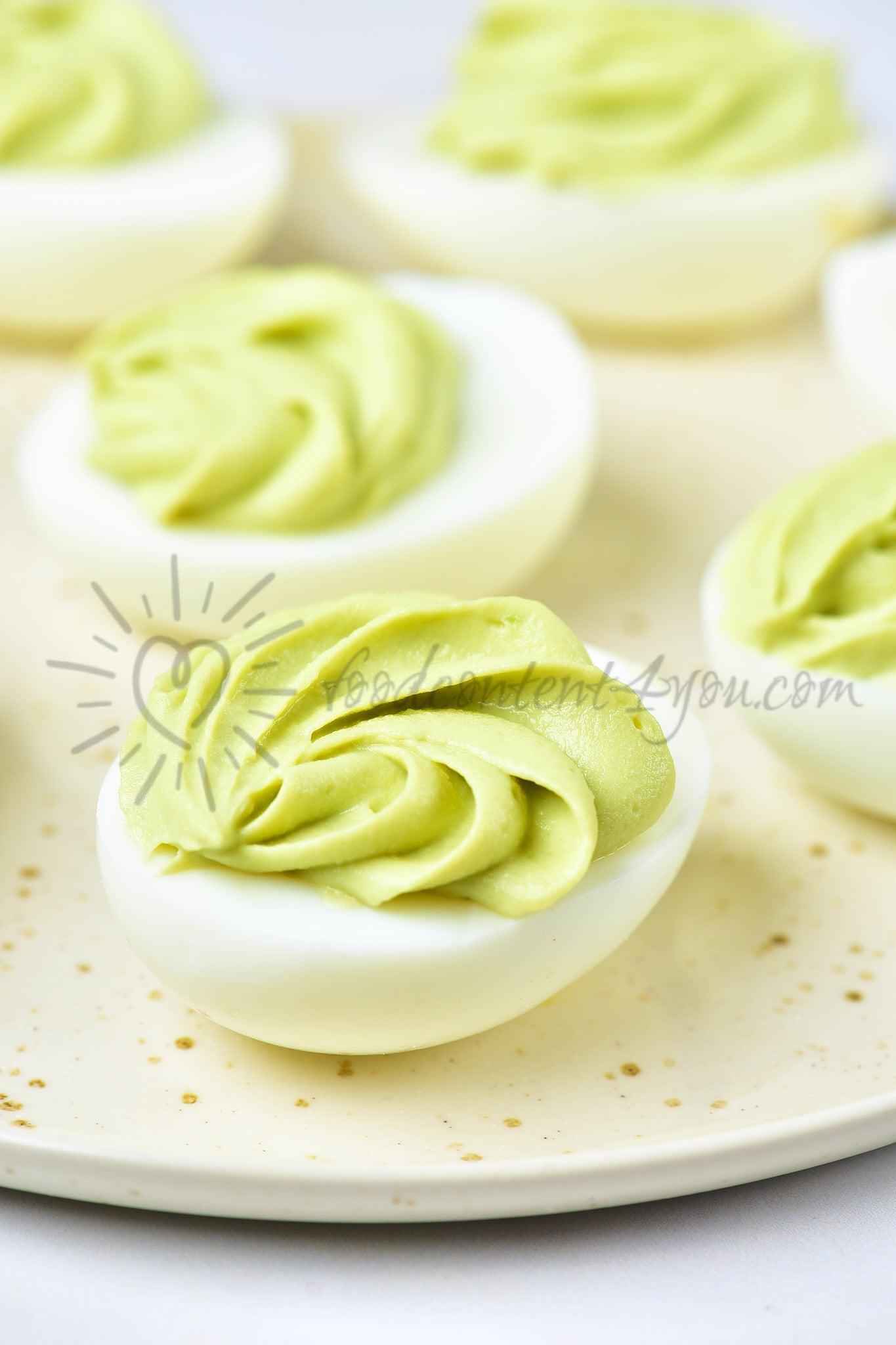 Avocado Deviled Eggs - Set 1 of 5