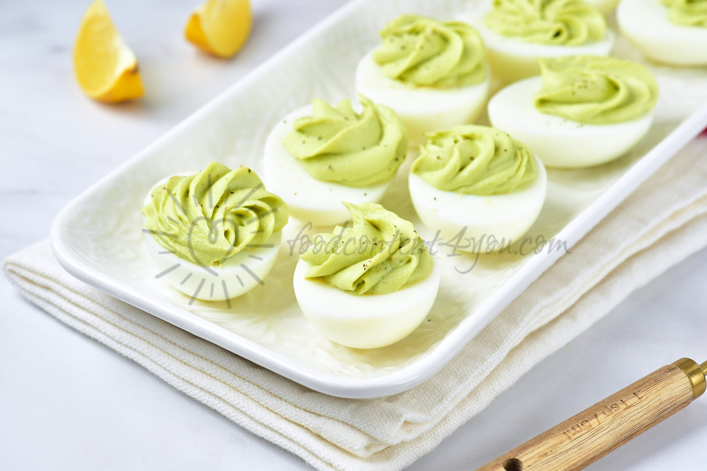Avocado Deviled Eggs - Set 1 of 5